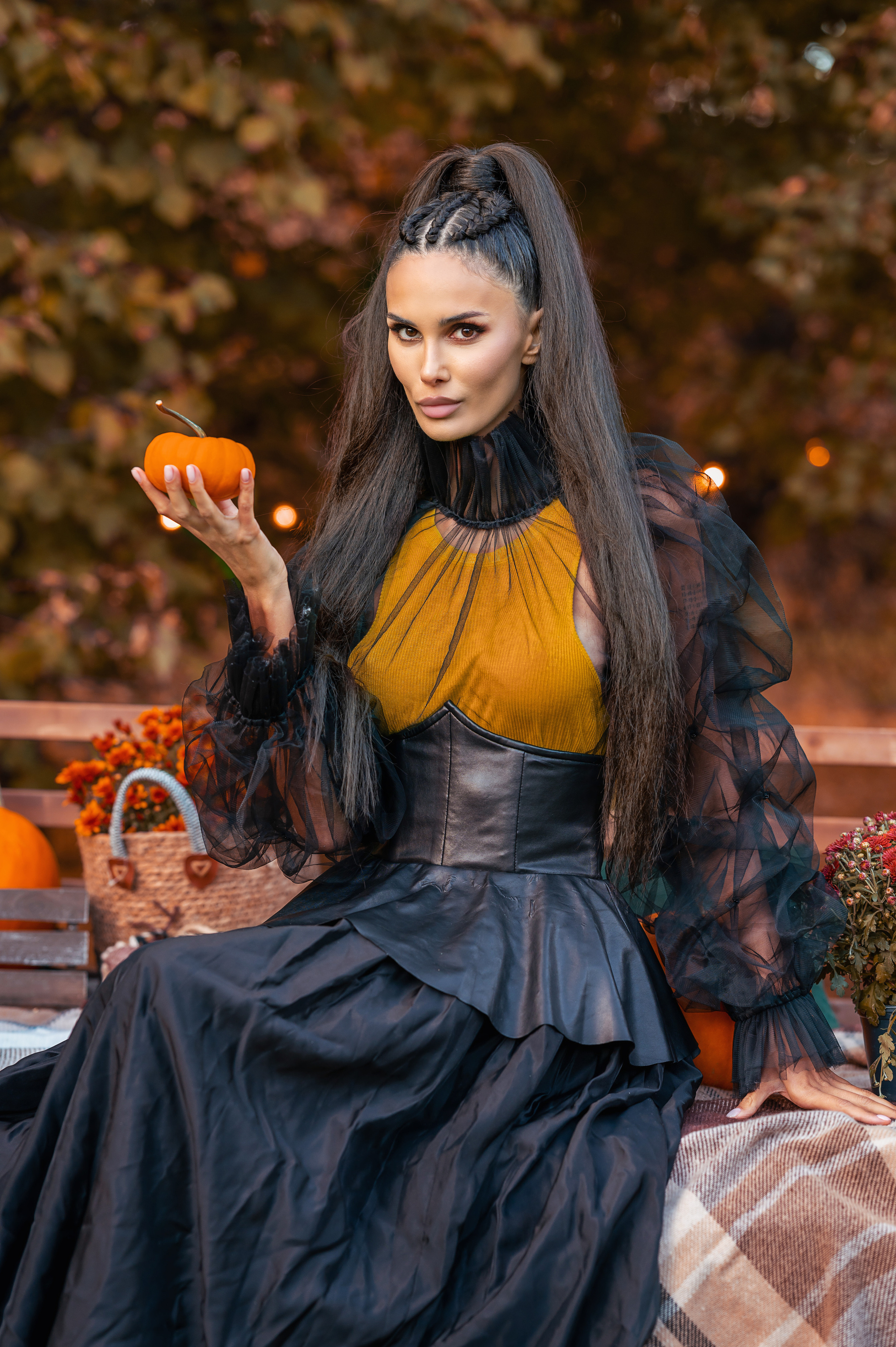 Алана Мамаева осенняя фотосессия. Семейный и контент фотограф в Москве Alira