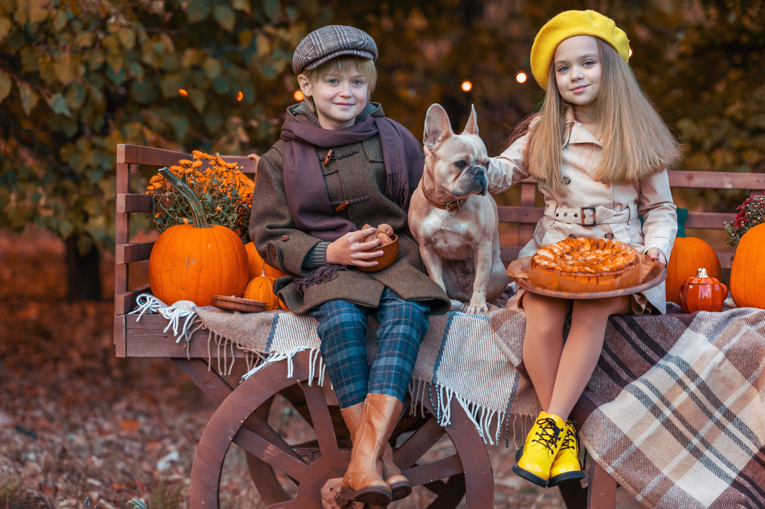 Фотосессия осенью. Семейный и контент фотограф в Москве Alira