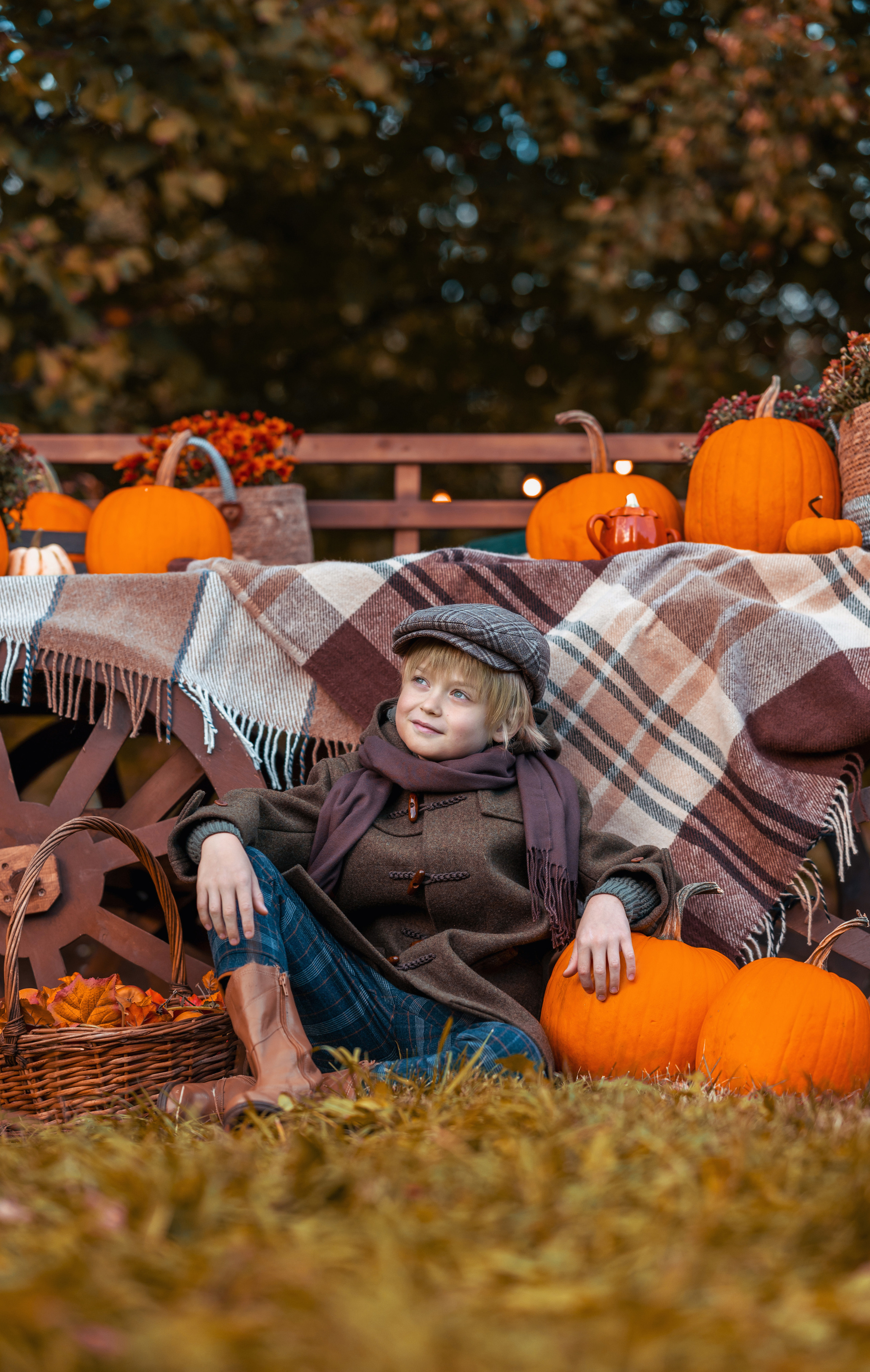 Фотосессия осенью. Семейный и контент фотограф в Москве Alira