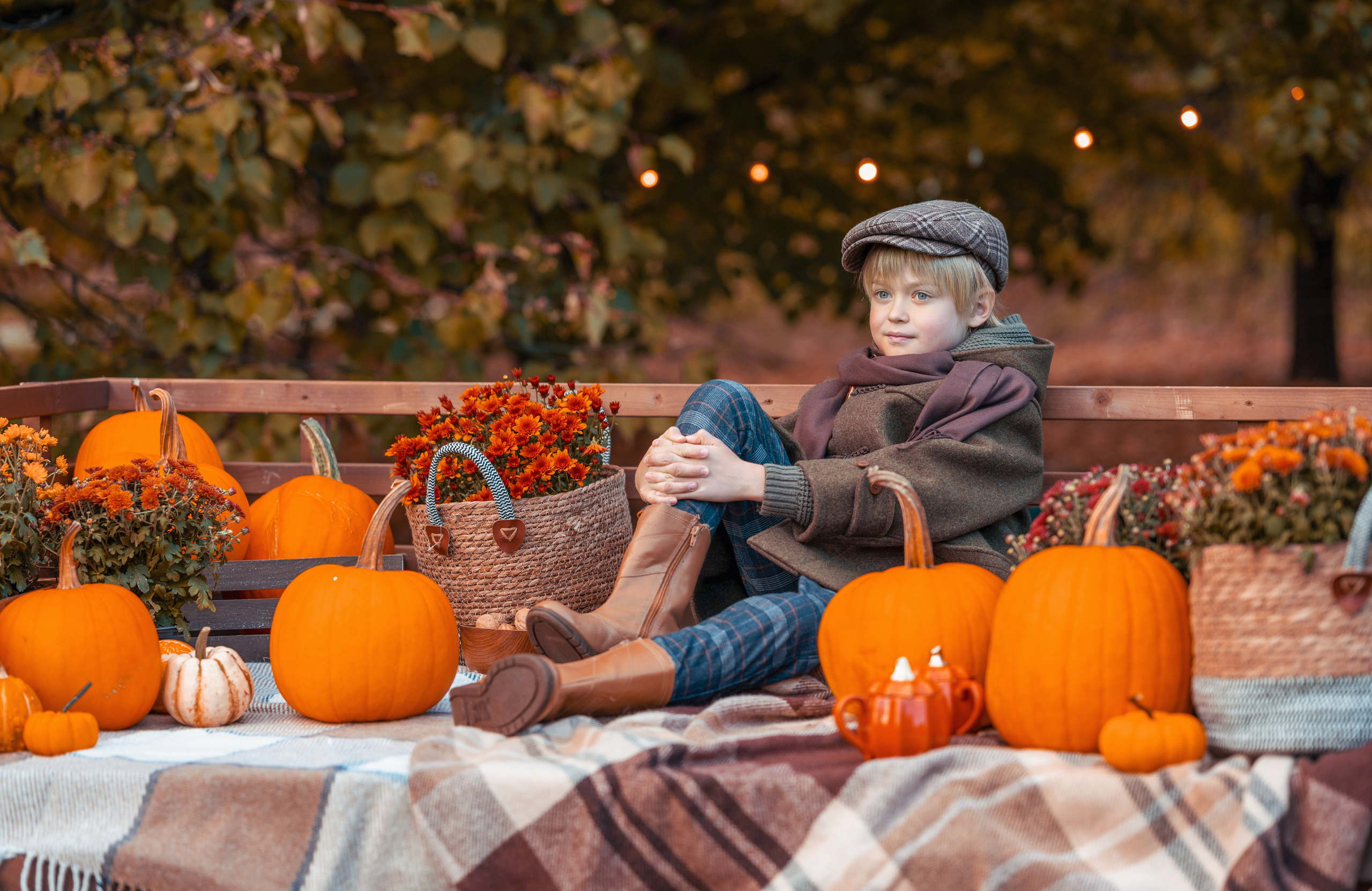 Фотосессия осенью. Семейный и контент фотограф в Москве Alira