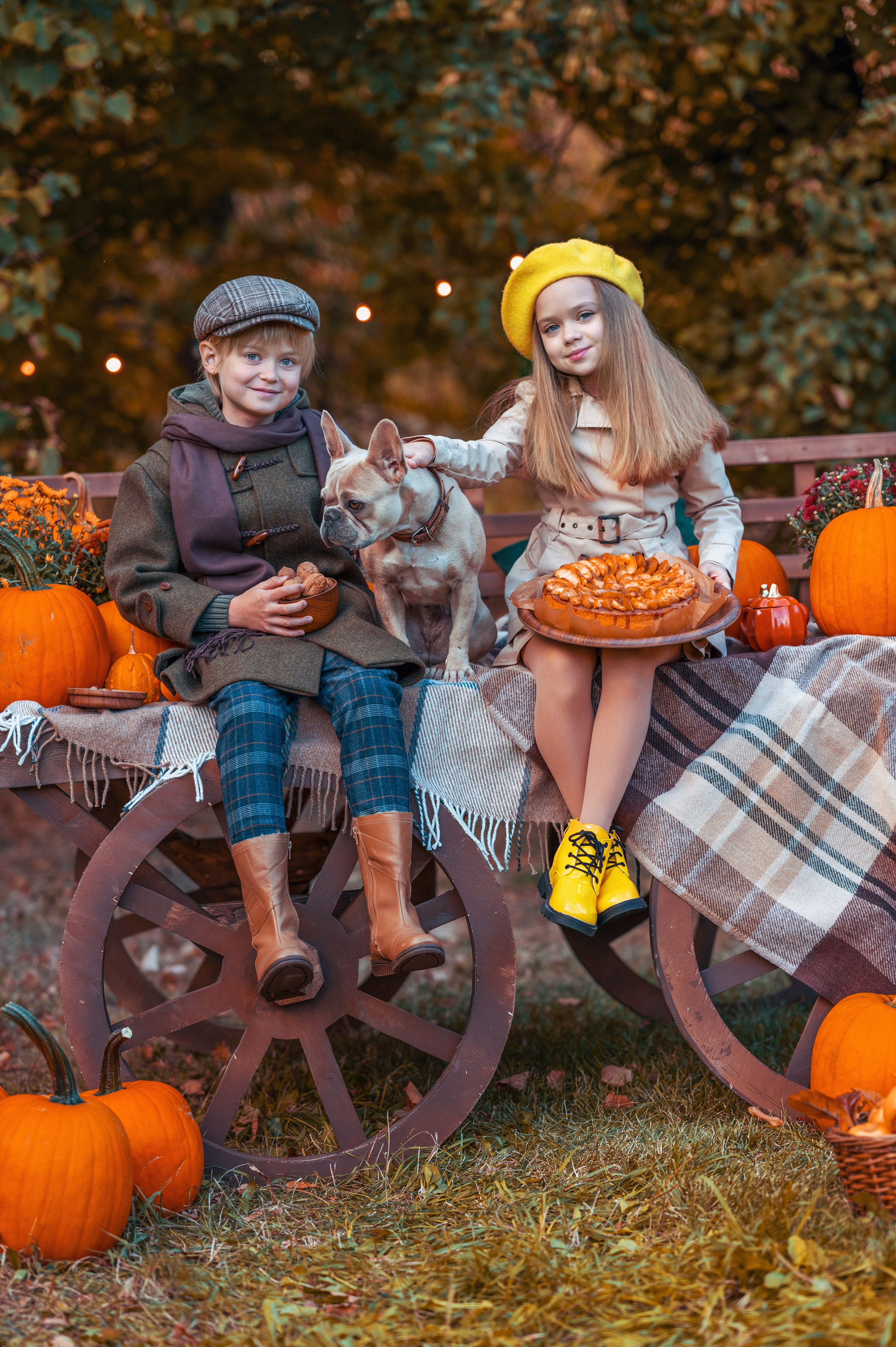 Фотосессия осенью. Семейный и контент фотограф в Москве Alira