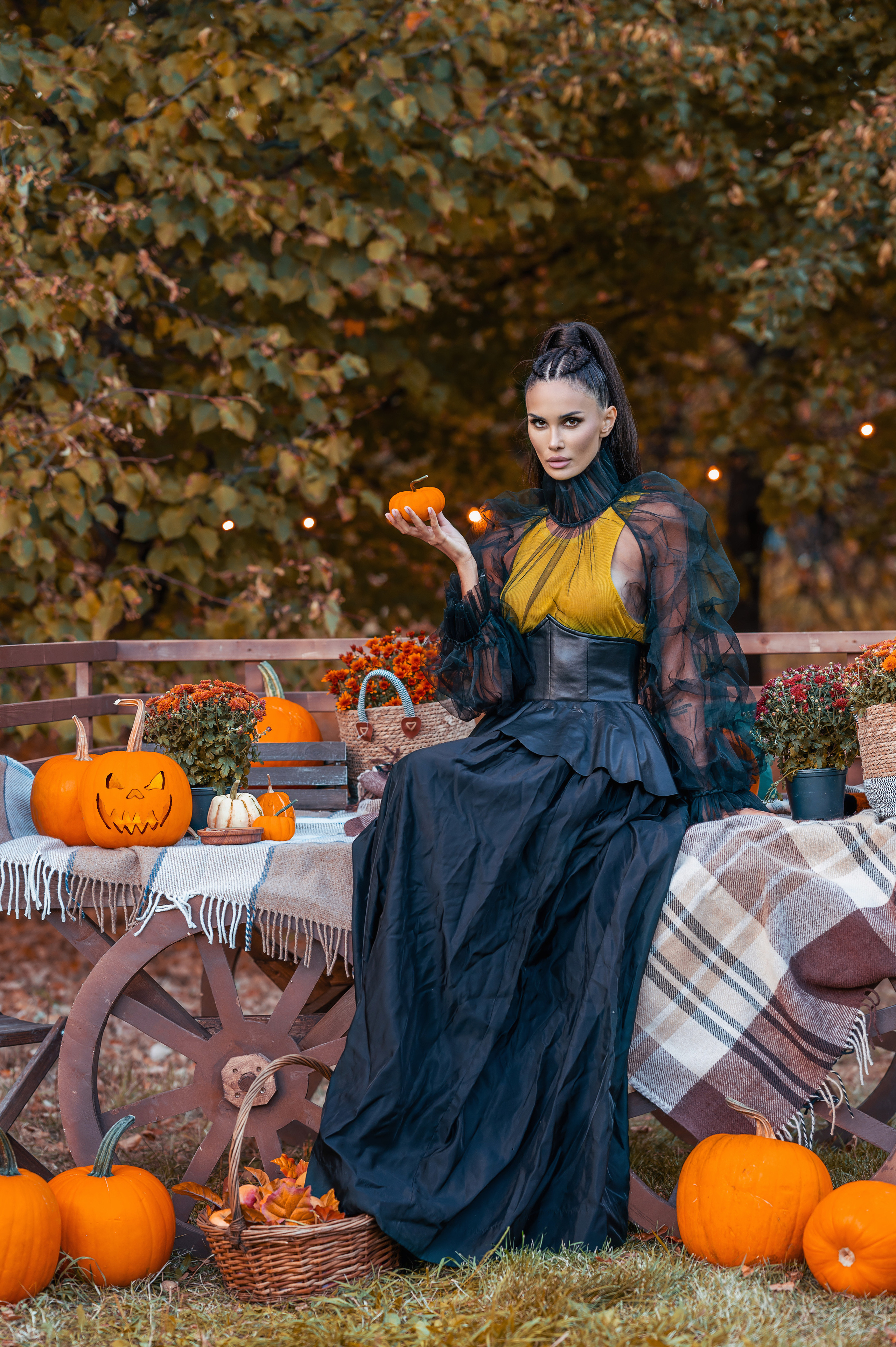 Алана Мамаева осенняя фотосессия. Семейный и контент фотограф в Москве Alira