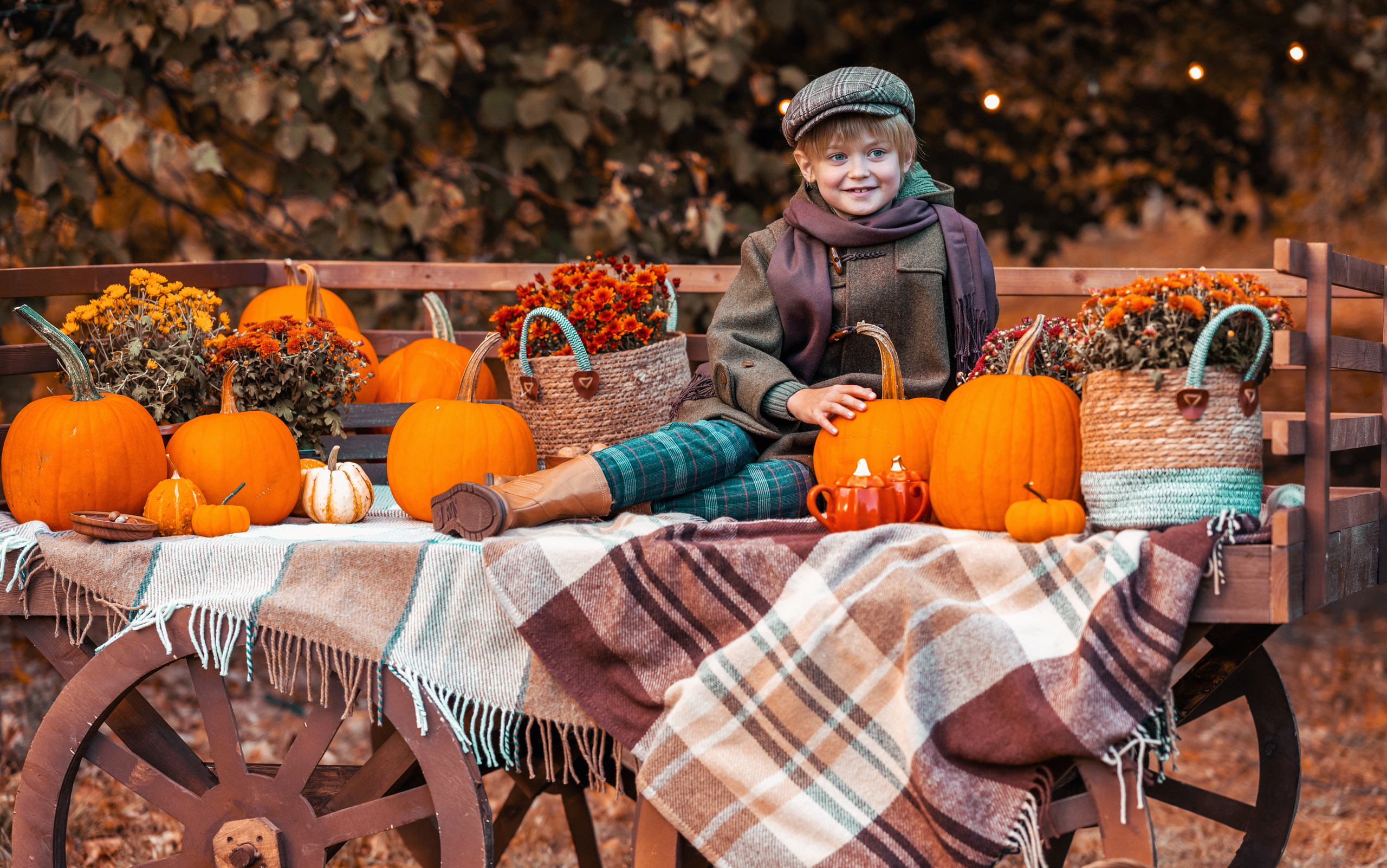 Фотосессия осенью. Семейный и контент фотограф в Москве Alira