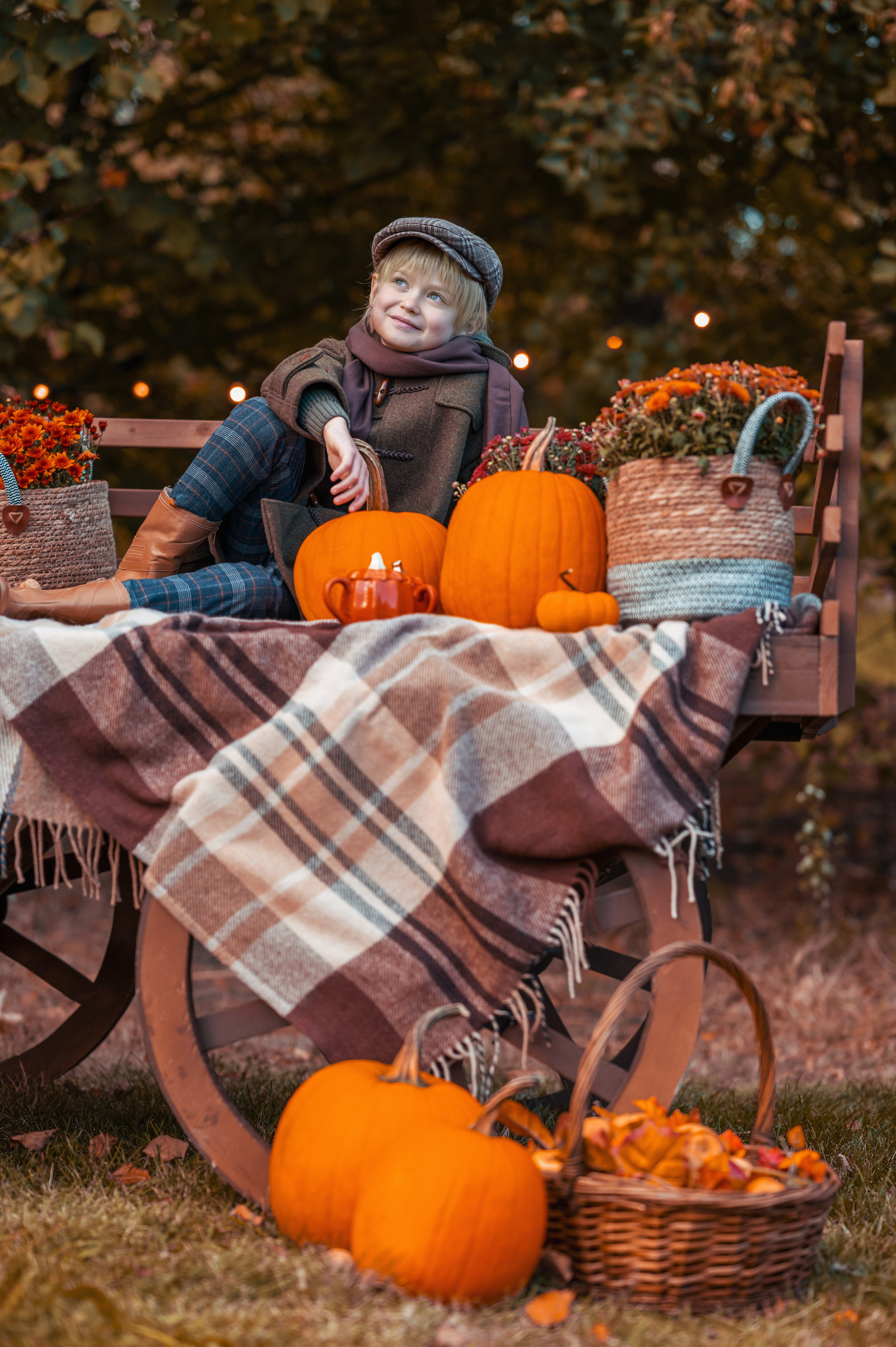 Фотосессия осенью. Семейный и контент фотограф в Москве Alira