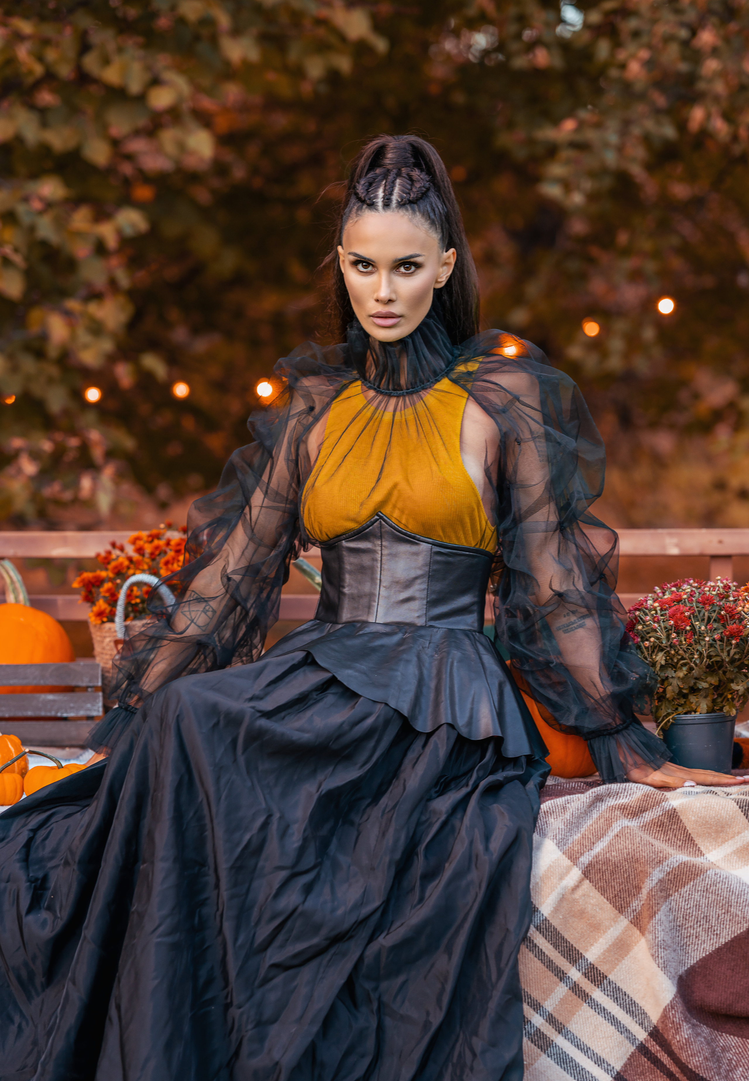 Алана Мамаева осенняя фотосессия. Семейный и контент фотограф в Москве Alira