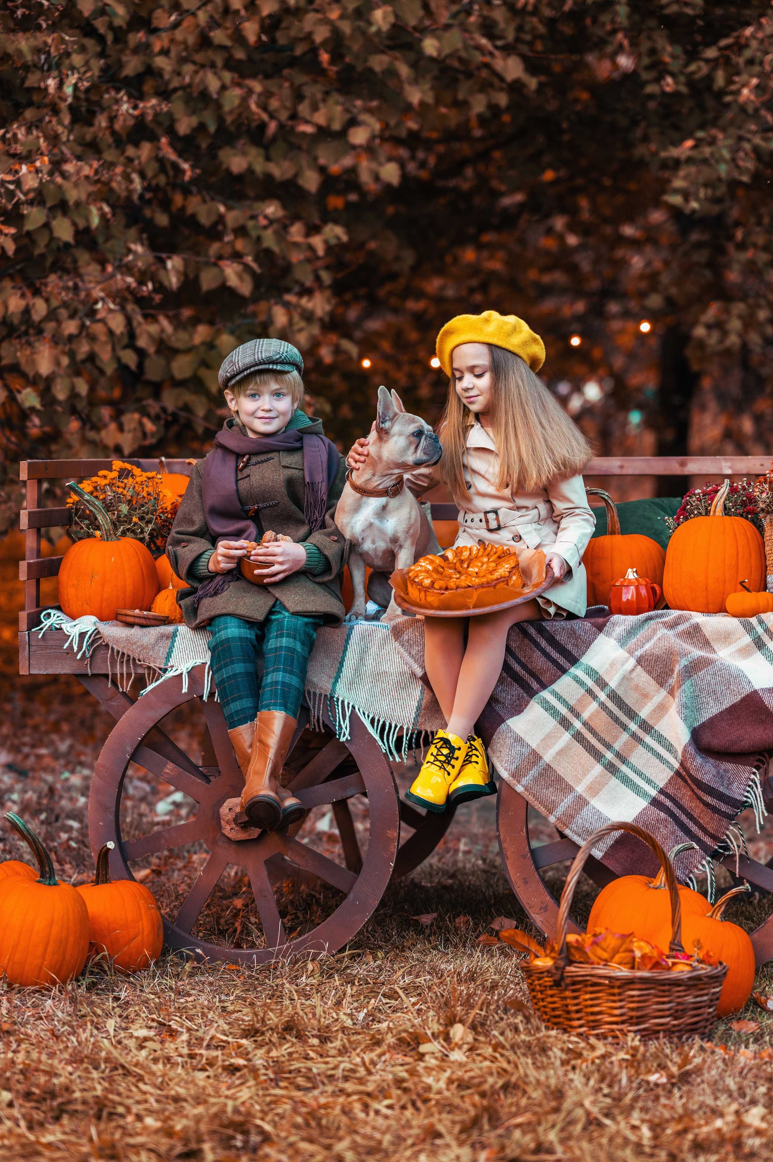 Фотосессия осенью. Семейный и контент фотограф в Москве Alira