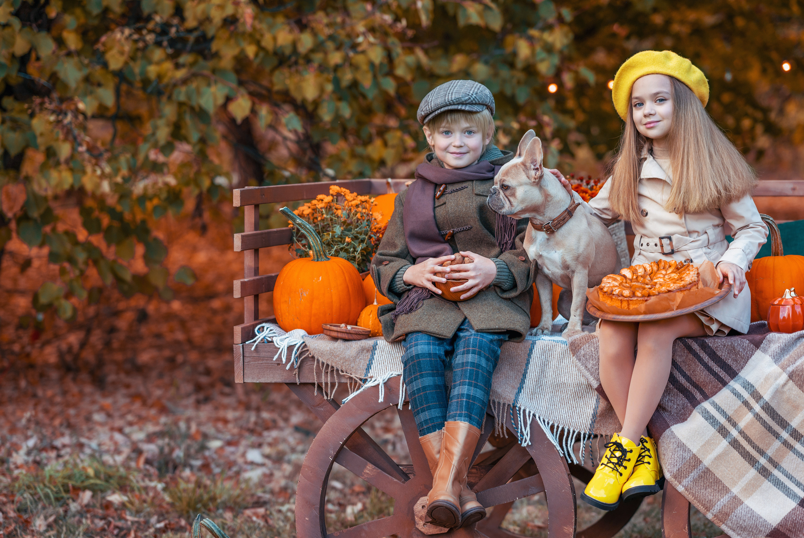 Фотосессия осенью. Семейный и контент фотограф в Москве Alira