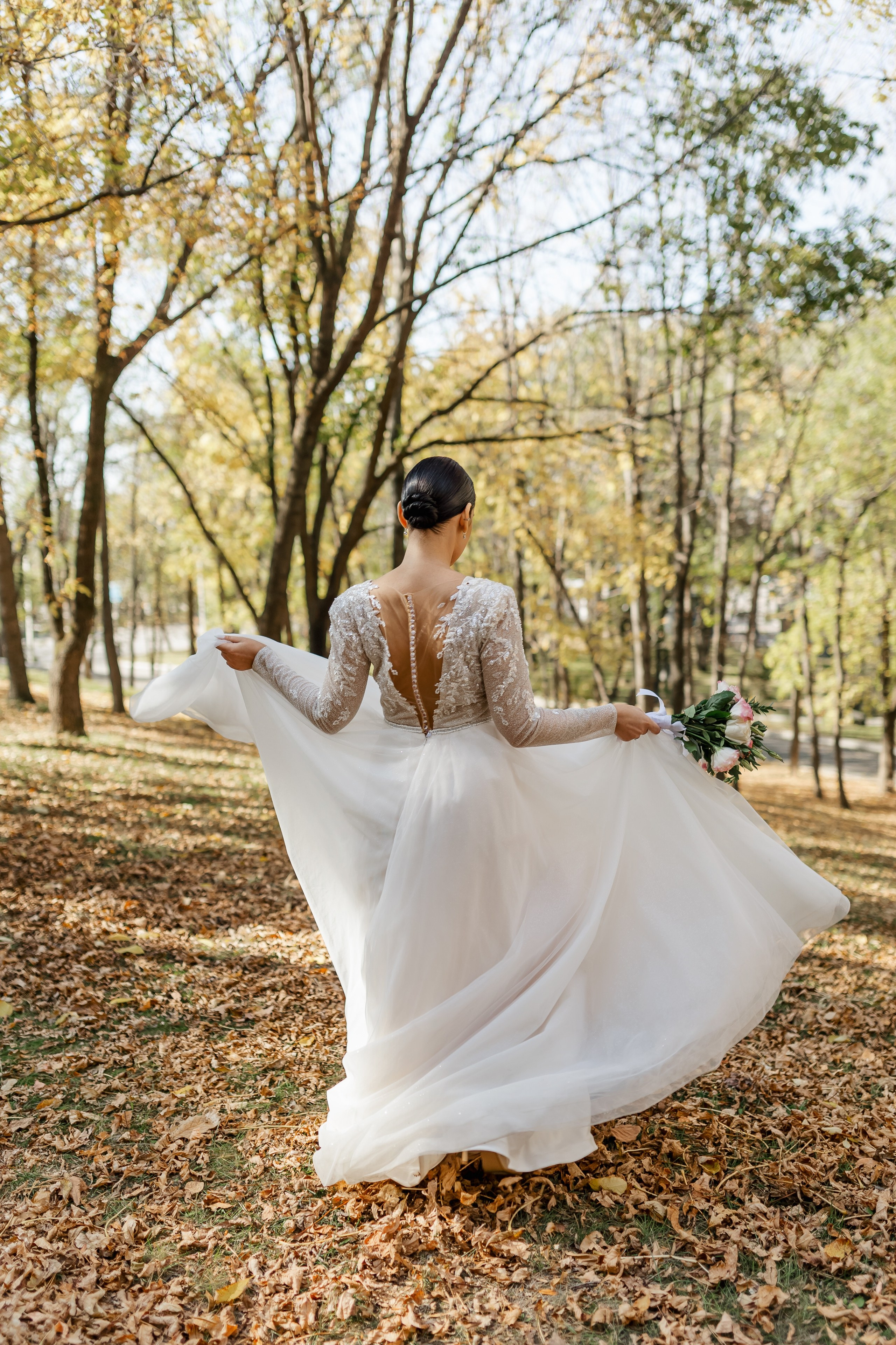 Степан и Алина. Красивая осенняя прогулка. Свадебный фотограф в Хабаровске