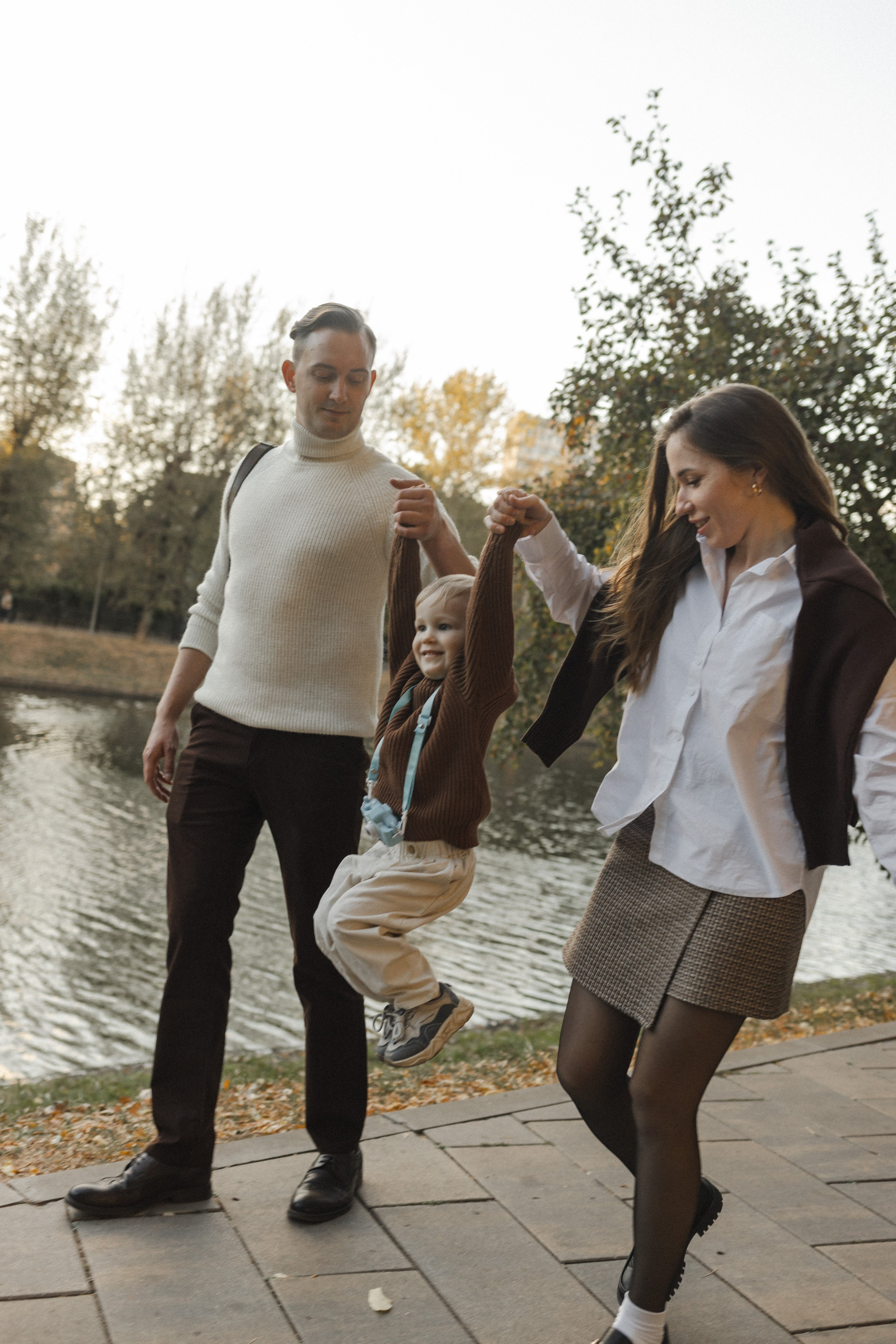 Илья, Марина и Максим. Семейный фотограф в Москве