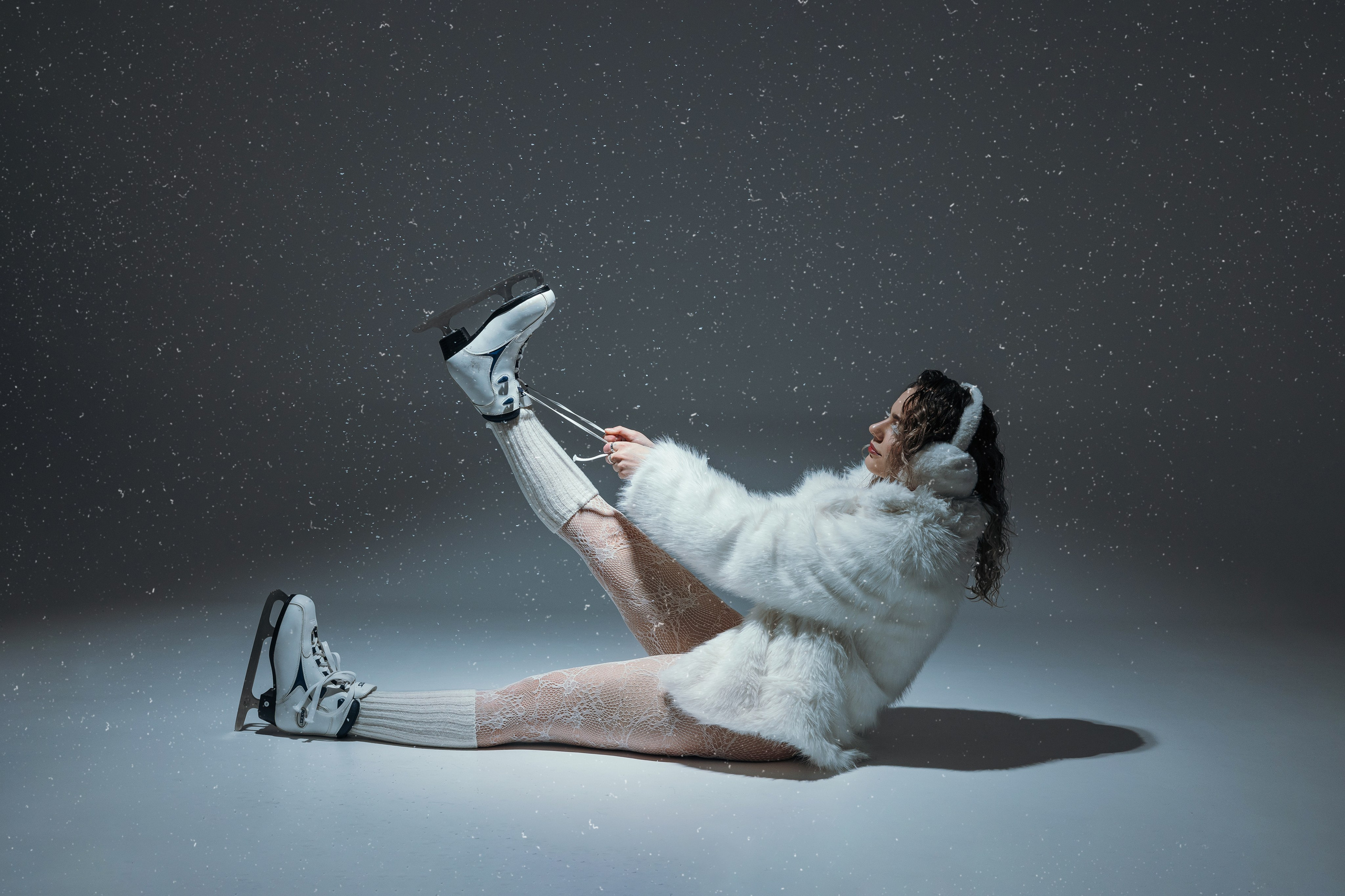 В студии. Асель Мурзина фотограф Казань