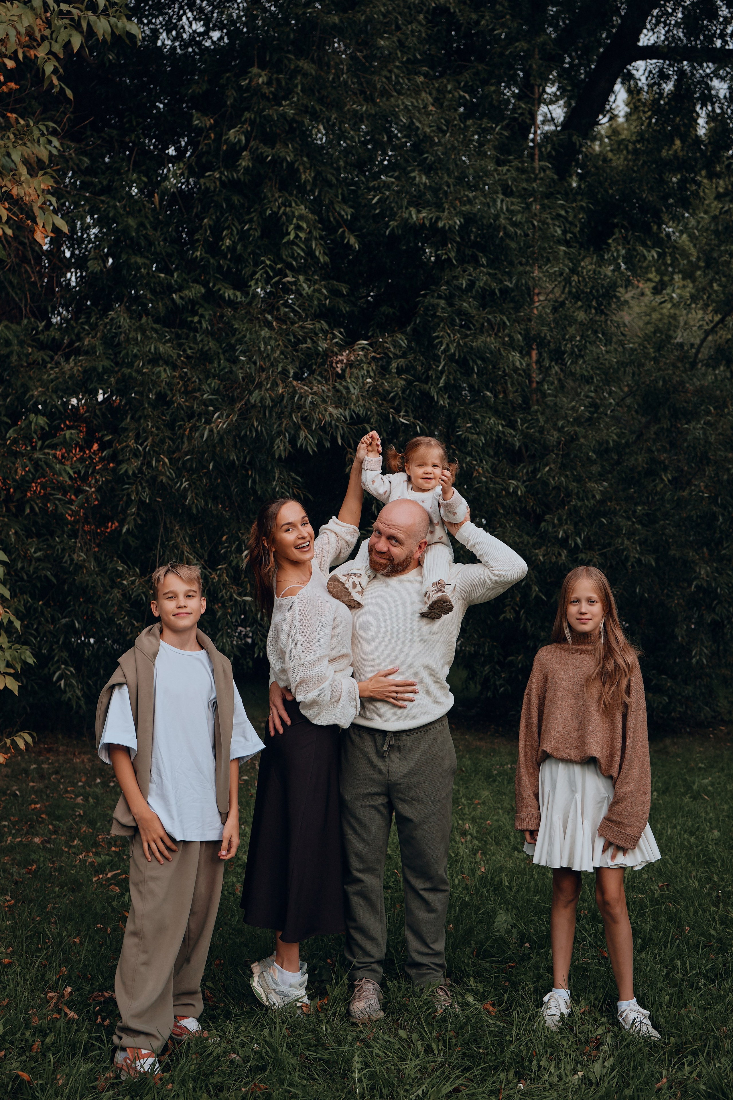 Татьяна и семья. Фотограф из Челябинска Ника Варгот