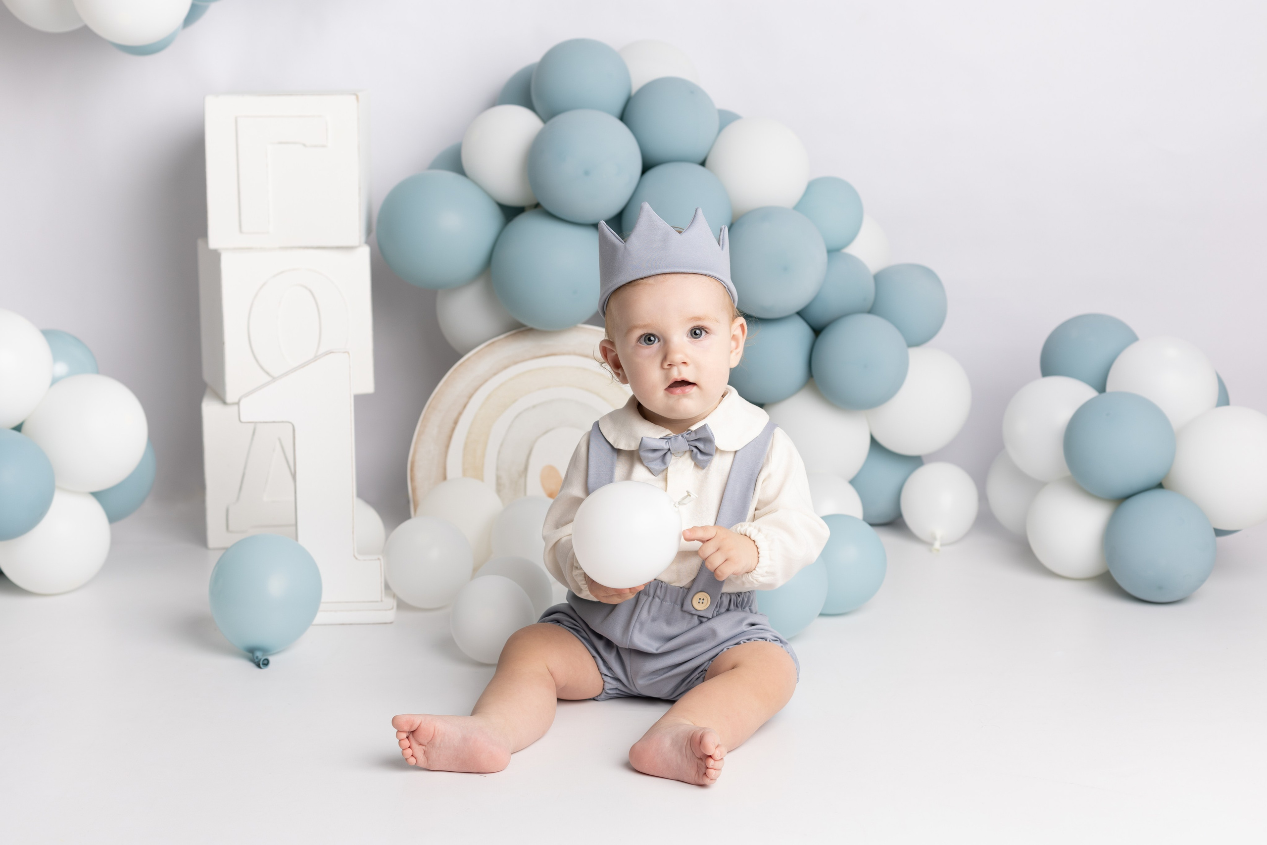 Фотосессия к первому дню рождения. Фотограф новорожденных, детский фотограф в г. Оренбурге Екатерина Козлова