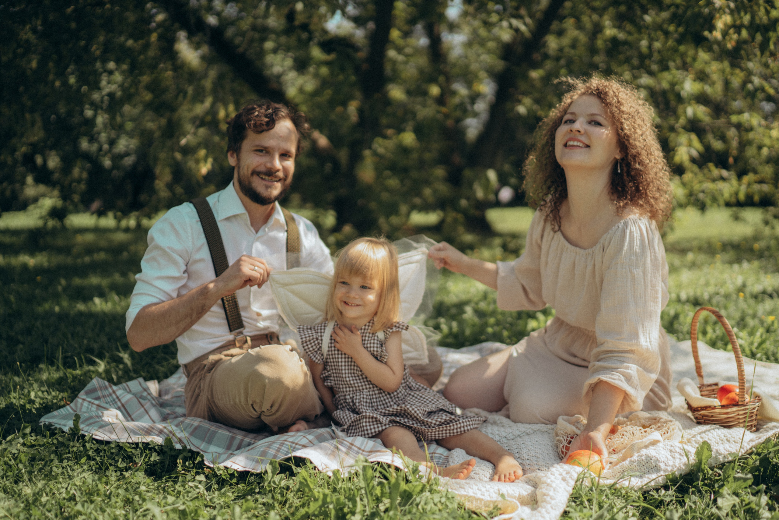 Полдень в парке. Семейный фотограф в Москве Елена Гильманова