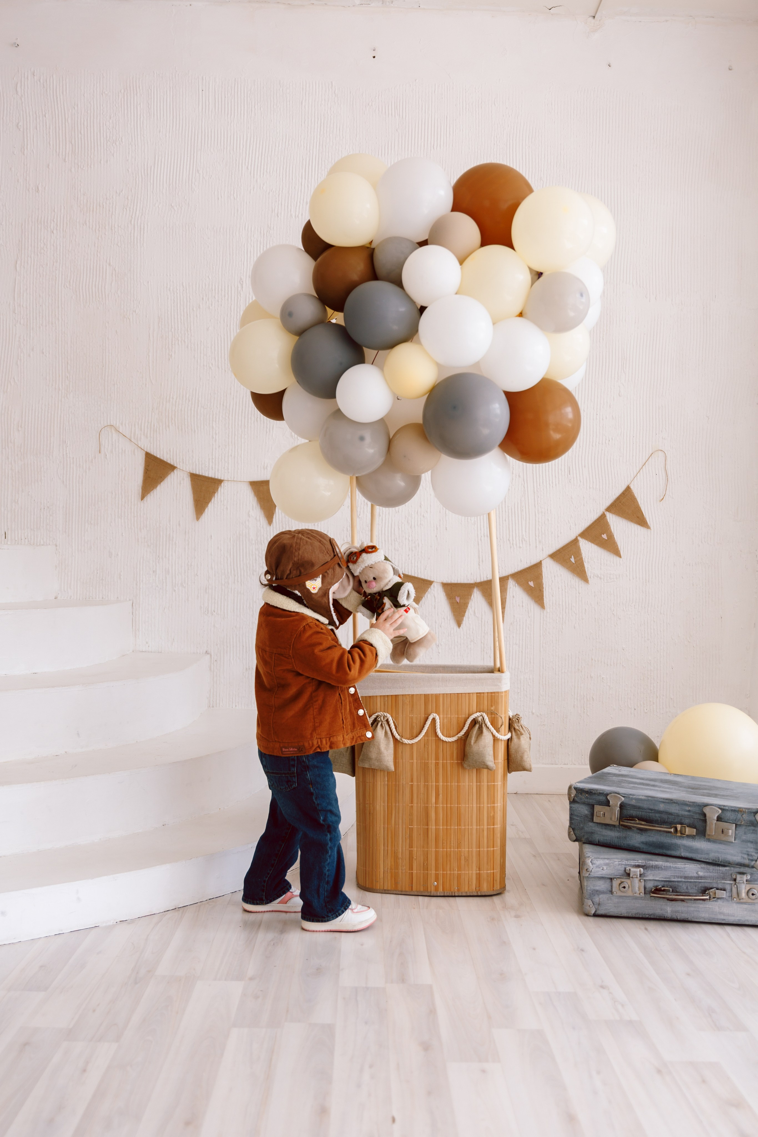 Фотодень «на воздушном шаре». Фотограф новорожденных Тверь Диана Муляева