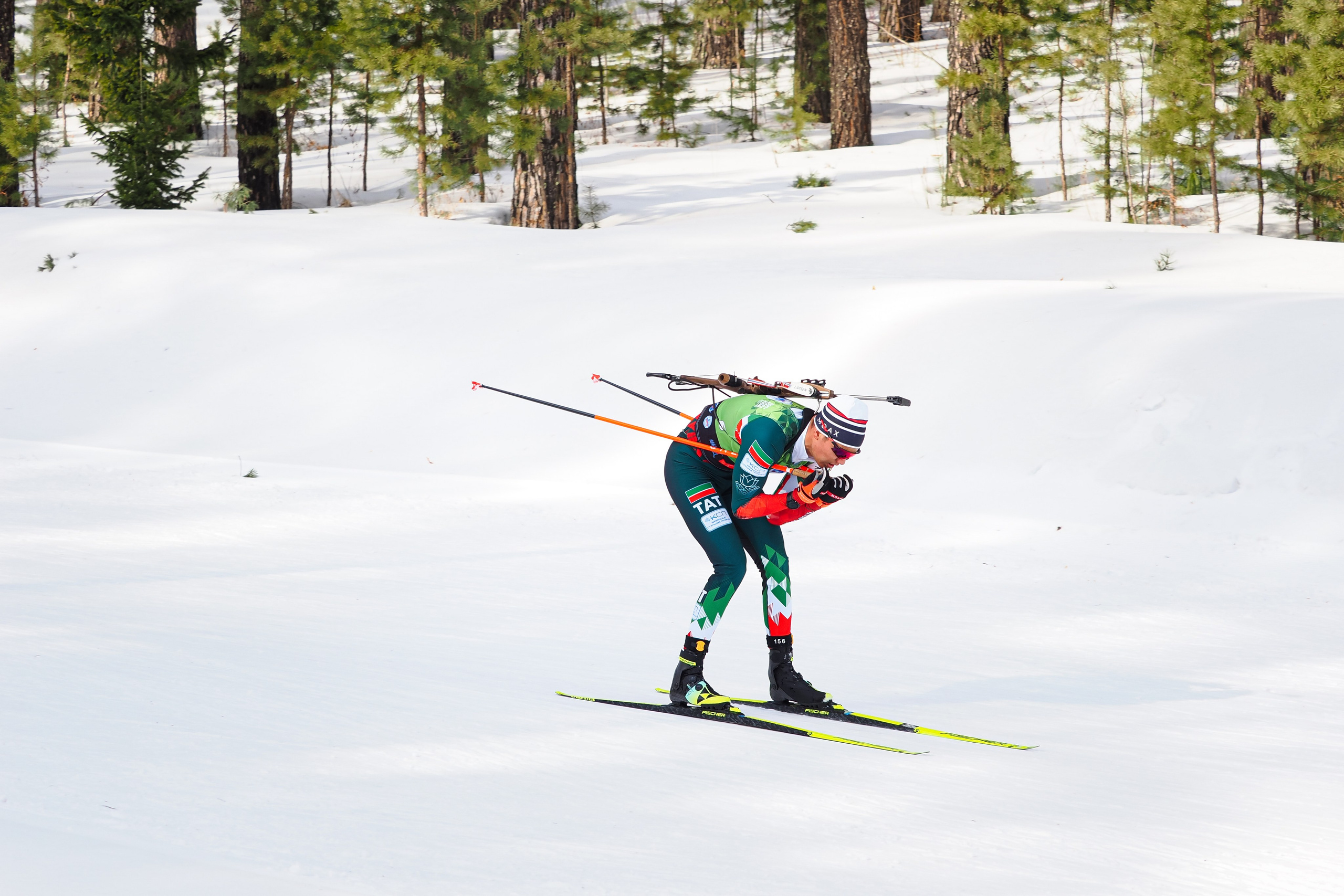 Биатлон / Первенство России. Репортажный фотограф Алексей Козьмин