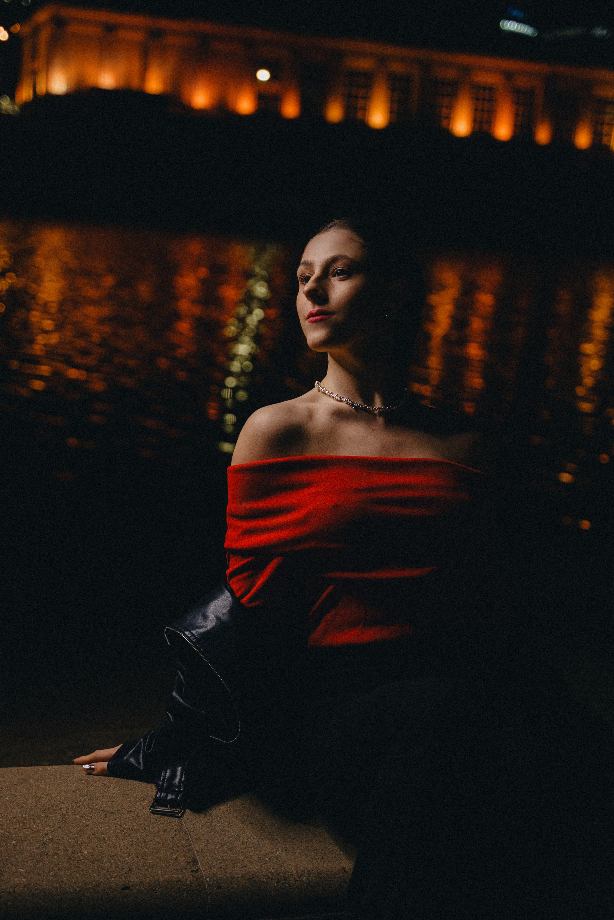 Любовь в ночном городе. Свадебный и портретный фотограф в Минске Наташа Каракулова