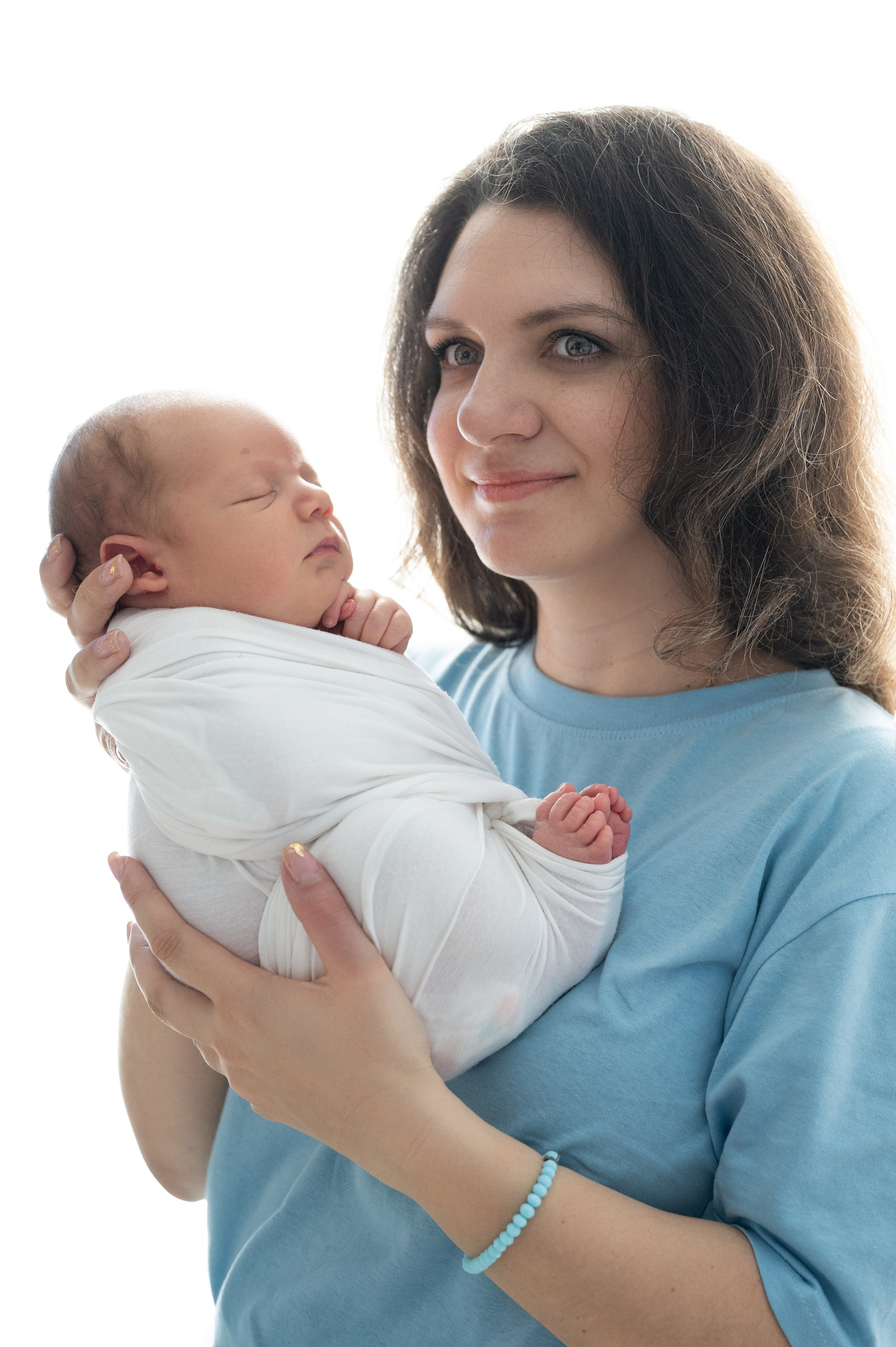 Дима 8 дней. Фотограф новорождённых Ольга Ушакова Москва
