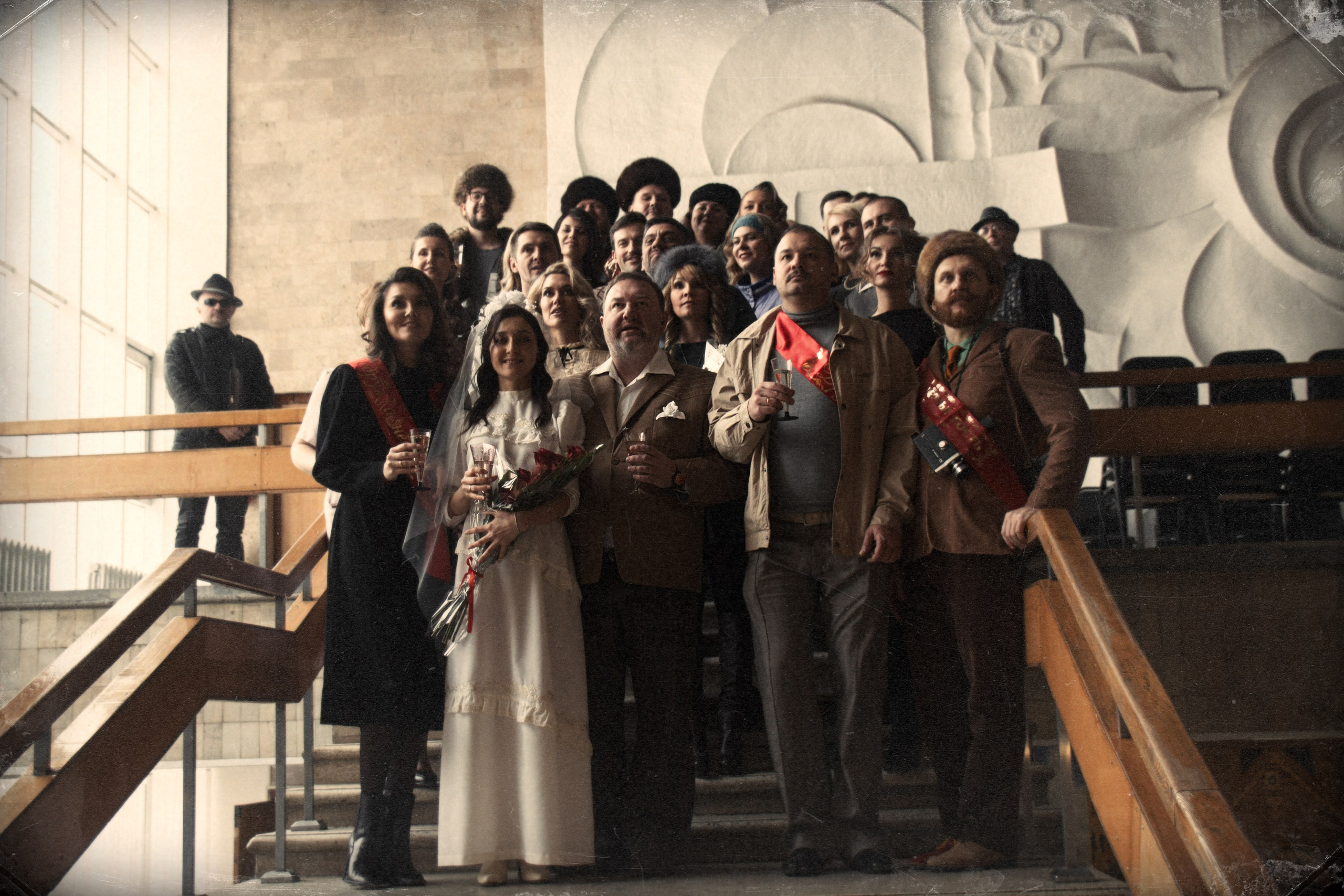 Гузель & Алексей свадьба в стиле 90х. Фотограф и видеограф в Омск/Москва Сащенко Лера