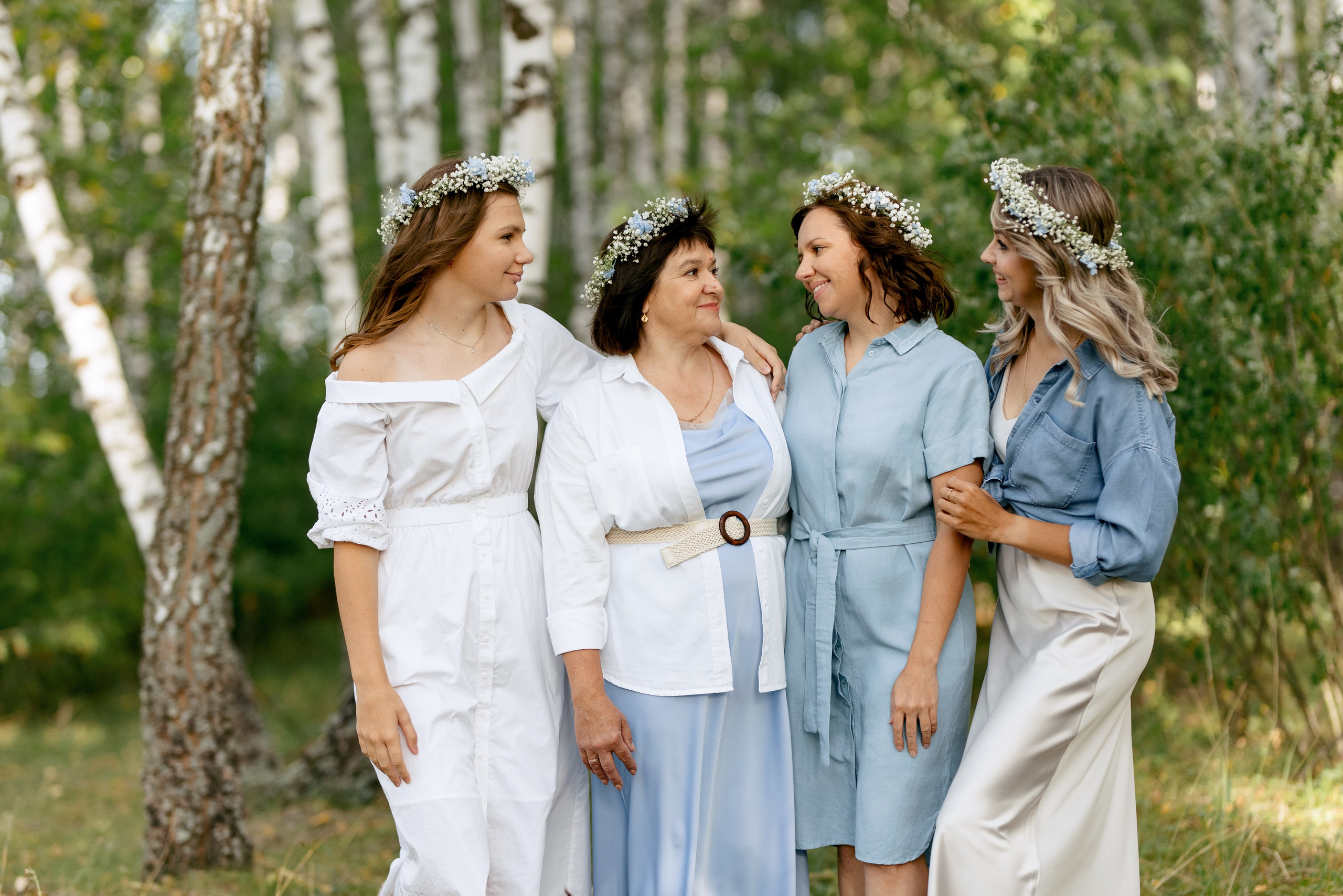 В берёзках. Свадебный и семейный фотограф в Туле и области Маша Костина