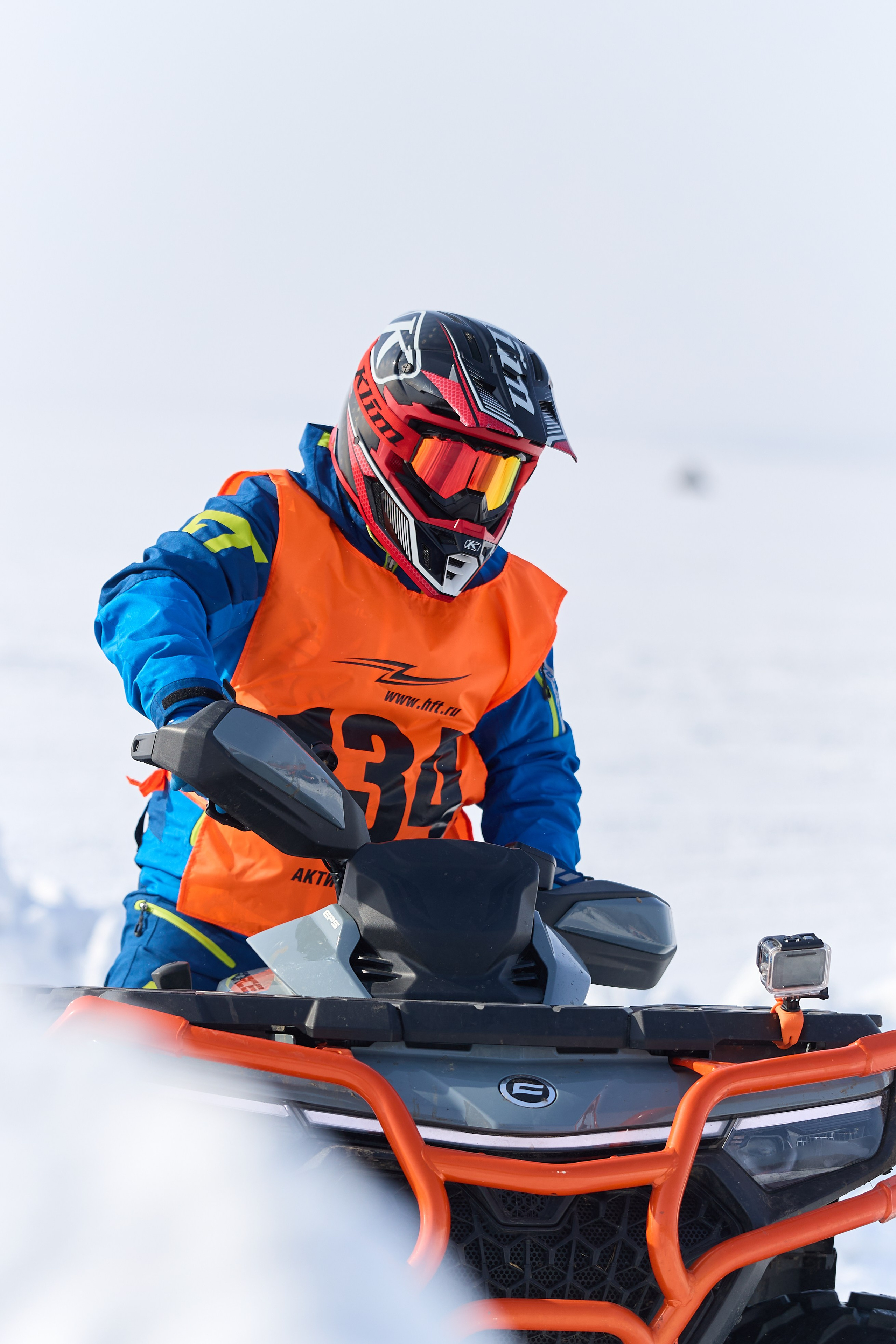 Топим Лёд — 2026. Соревнования на квадроциклах. Фотограф в Новосибирске Алена Скокова