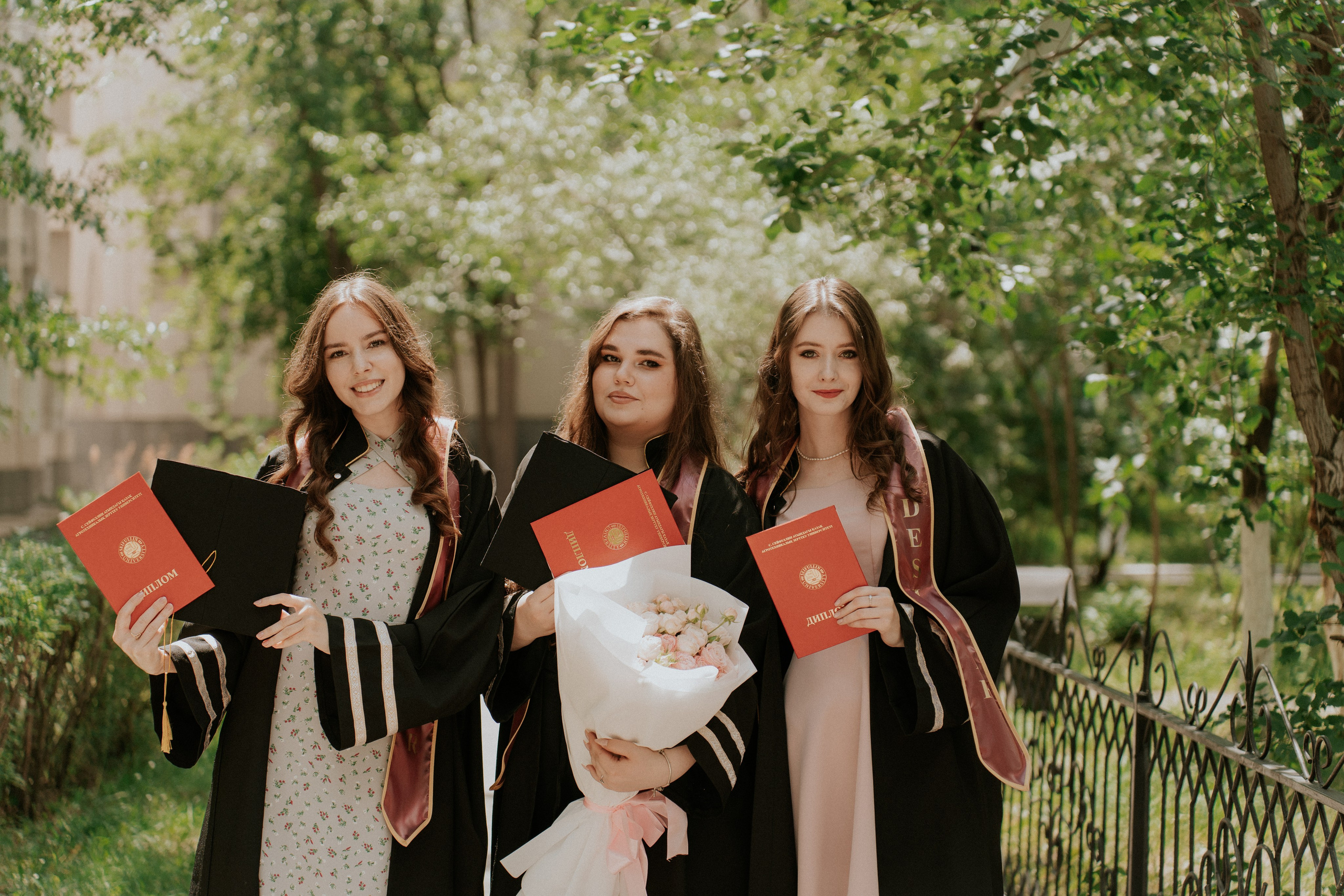 Выпускной Аграрный унивеситет. Крис Богомазова