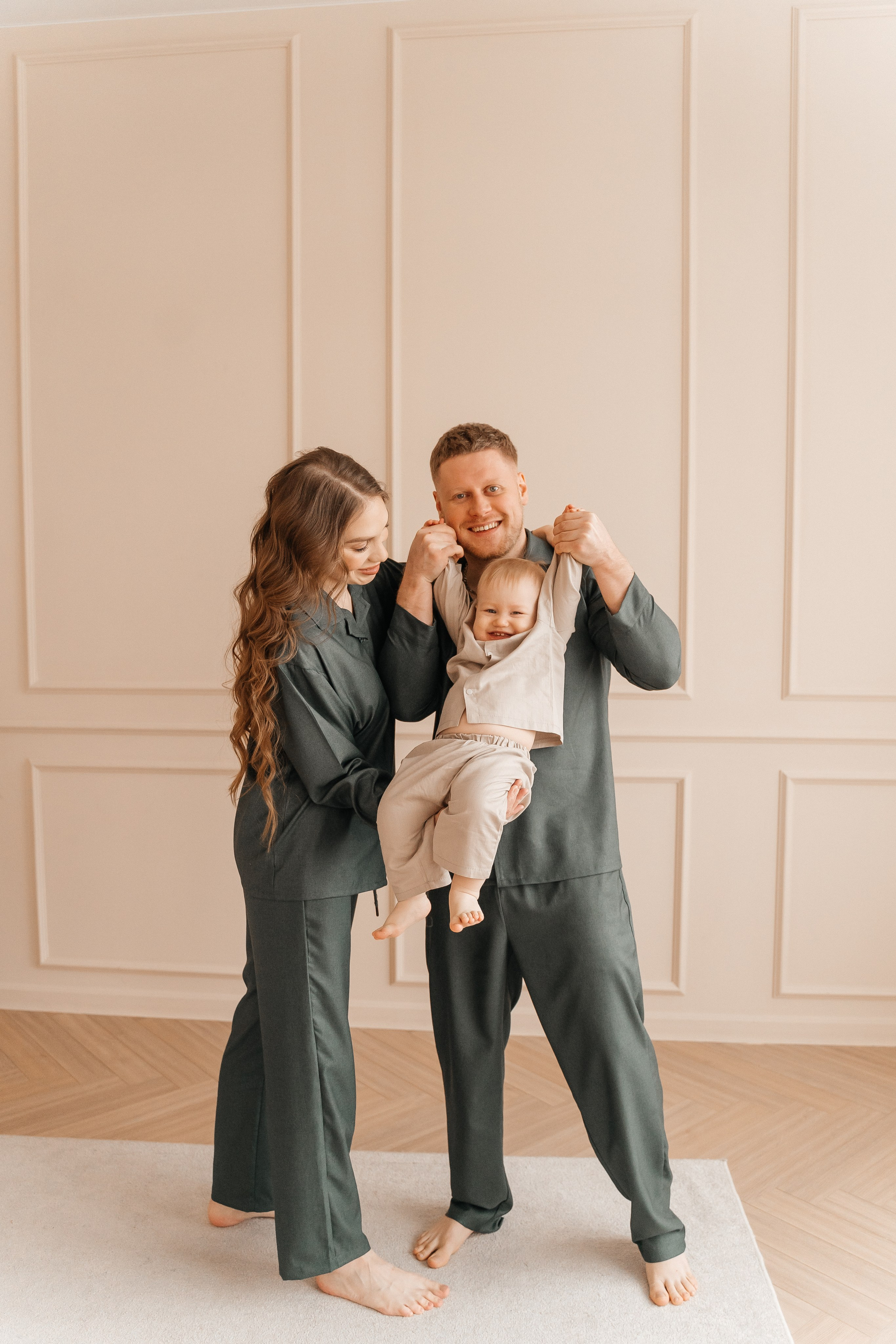 Илья, Таня и Мирон. Волик Мария