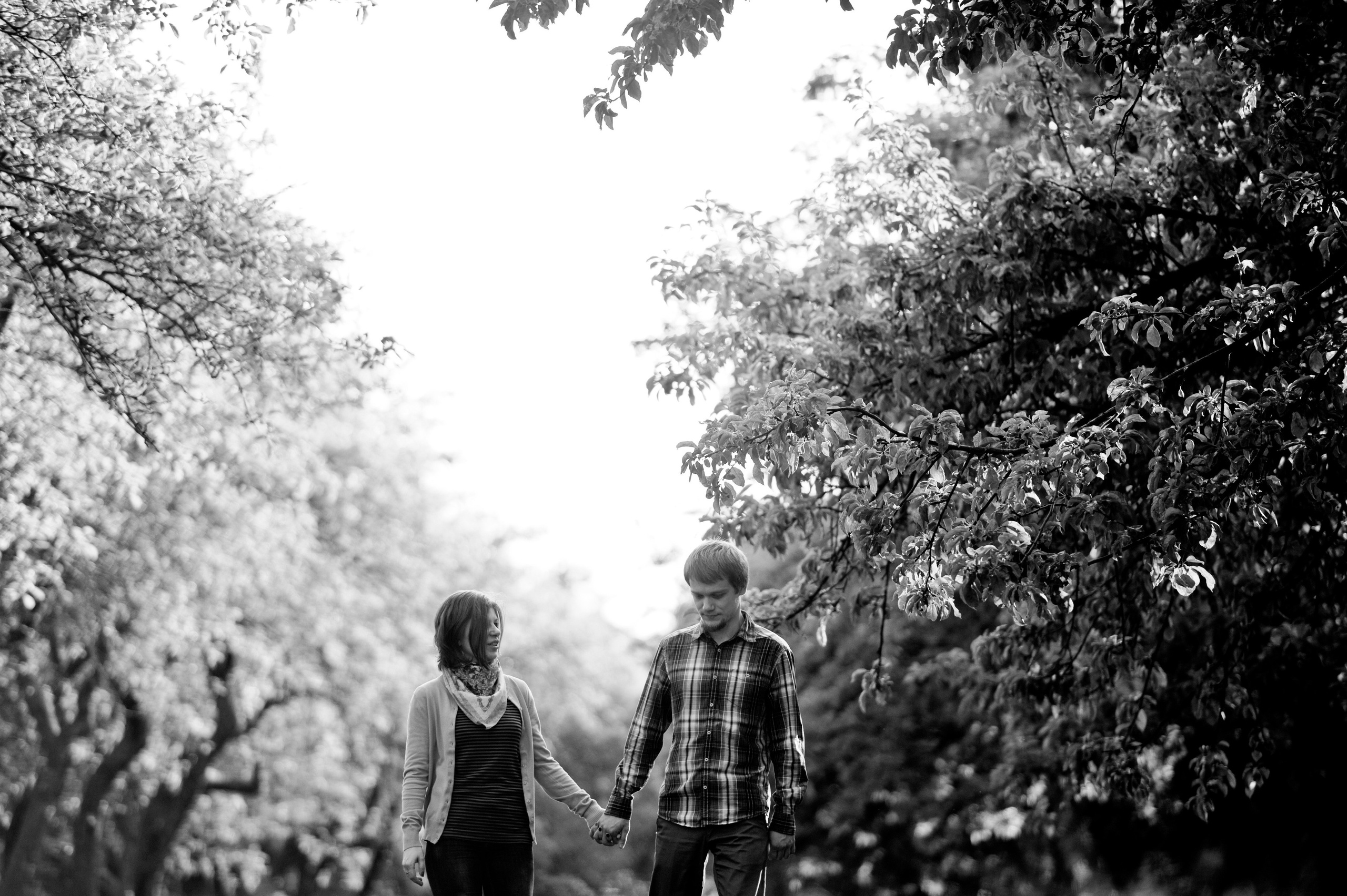 Мария и Александр. Прогулка, Москва. Семейный фотограф Анна Дубовская