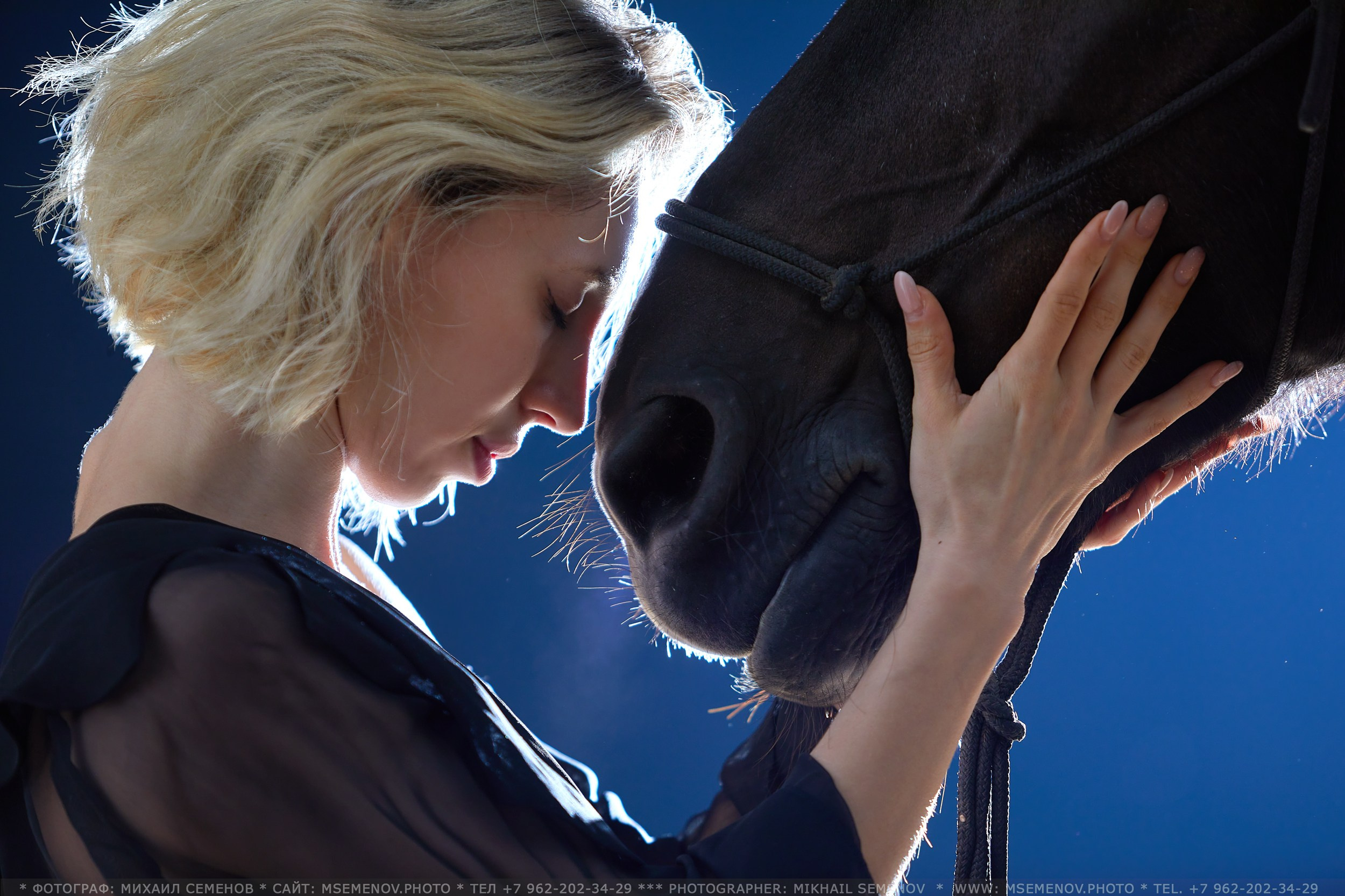 Фотосессия девушек с лошадьми Фотограф Михаил Семенов, г. Ярославль