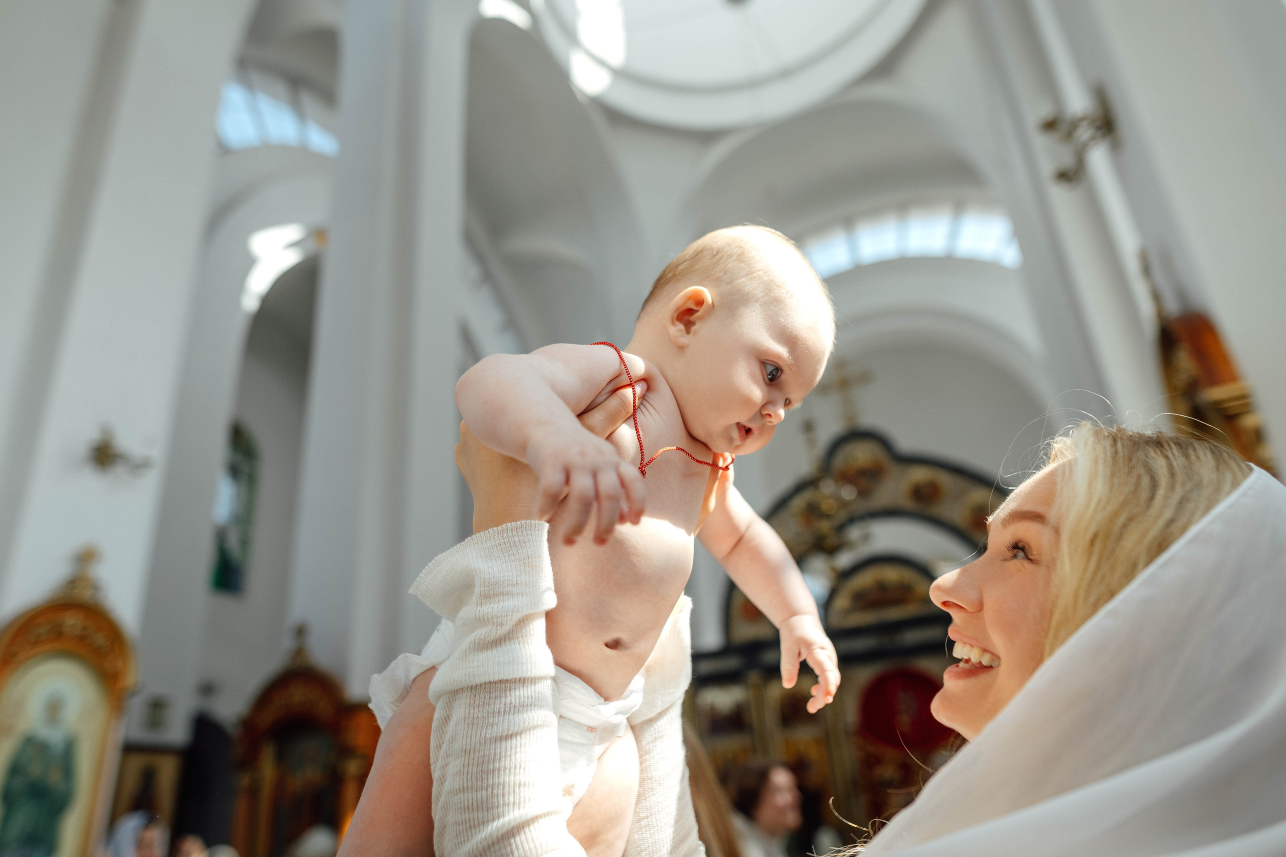 Крещение Мишель, гп. Ивенец, храм Ефросинии Полоцкой, август 2025