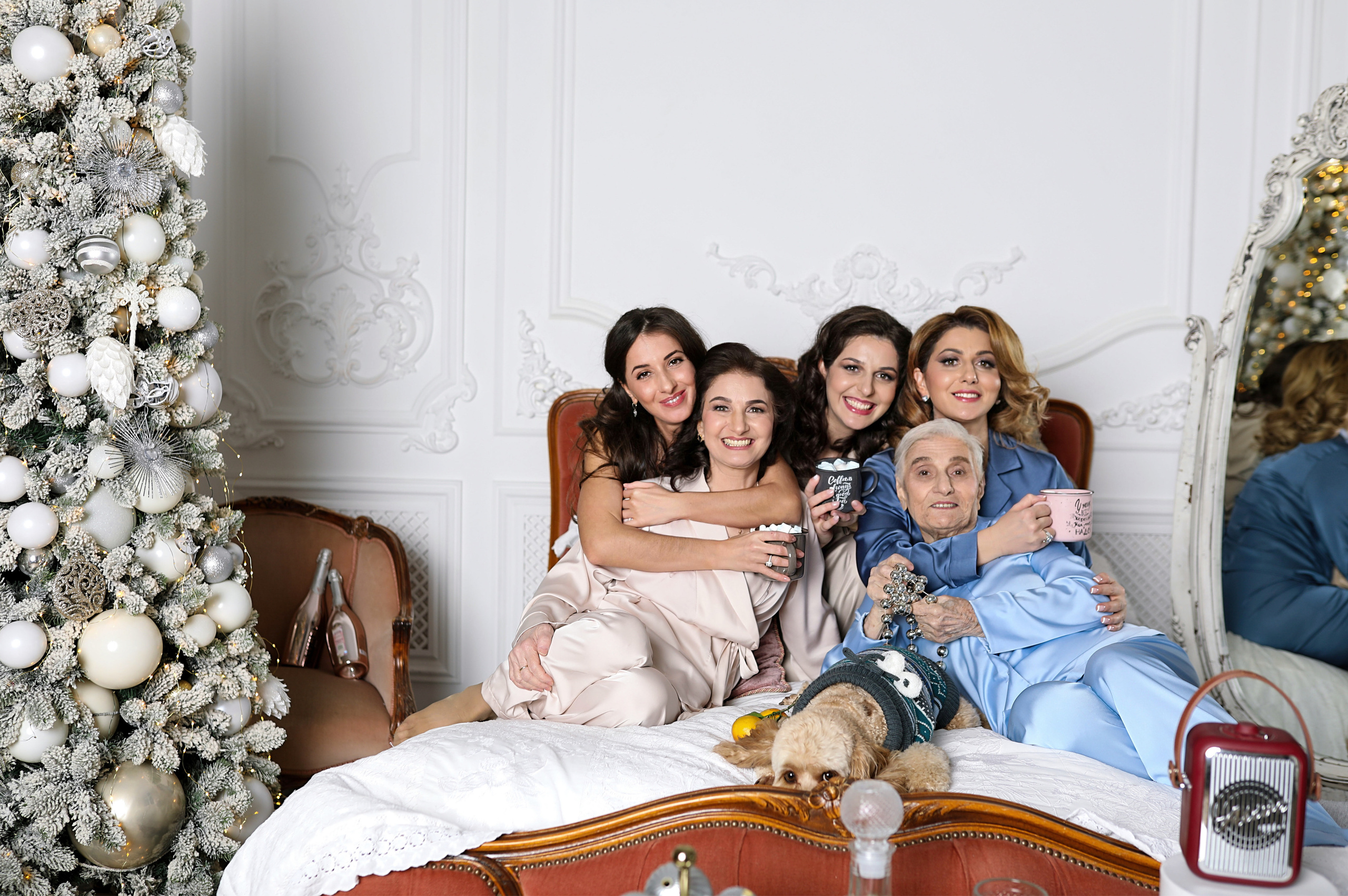 Семейный Новый год. Фотограф Москва Ольга Жаркая