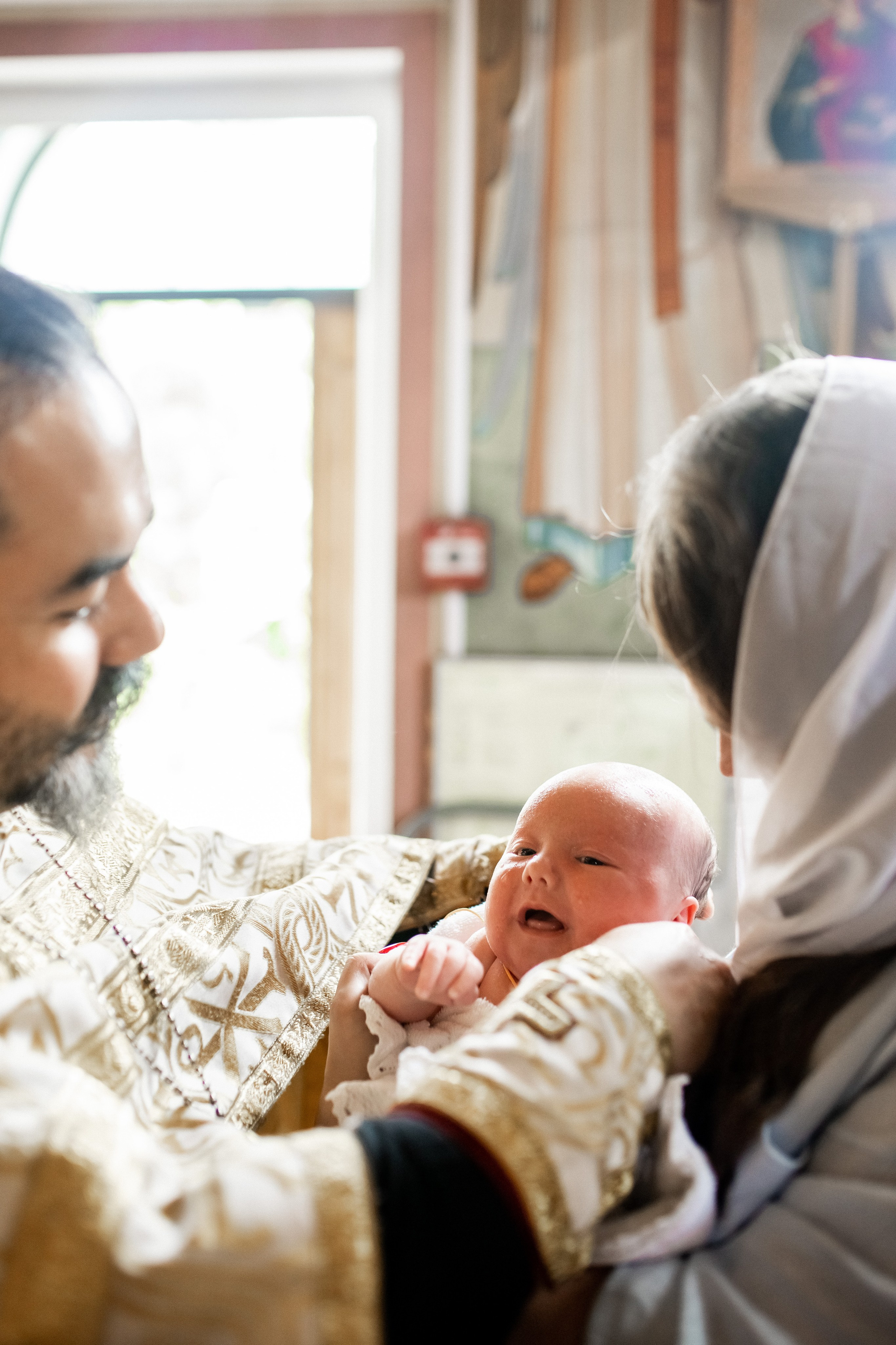 Крещение в Храме Усекновения гл.Иоанна-Предтечи д. Калиновка. Профессиональный фотограф, Москва |Видное Елена Елизарова
