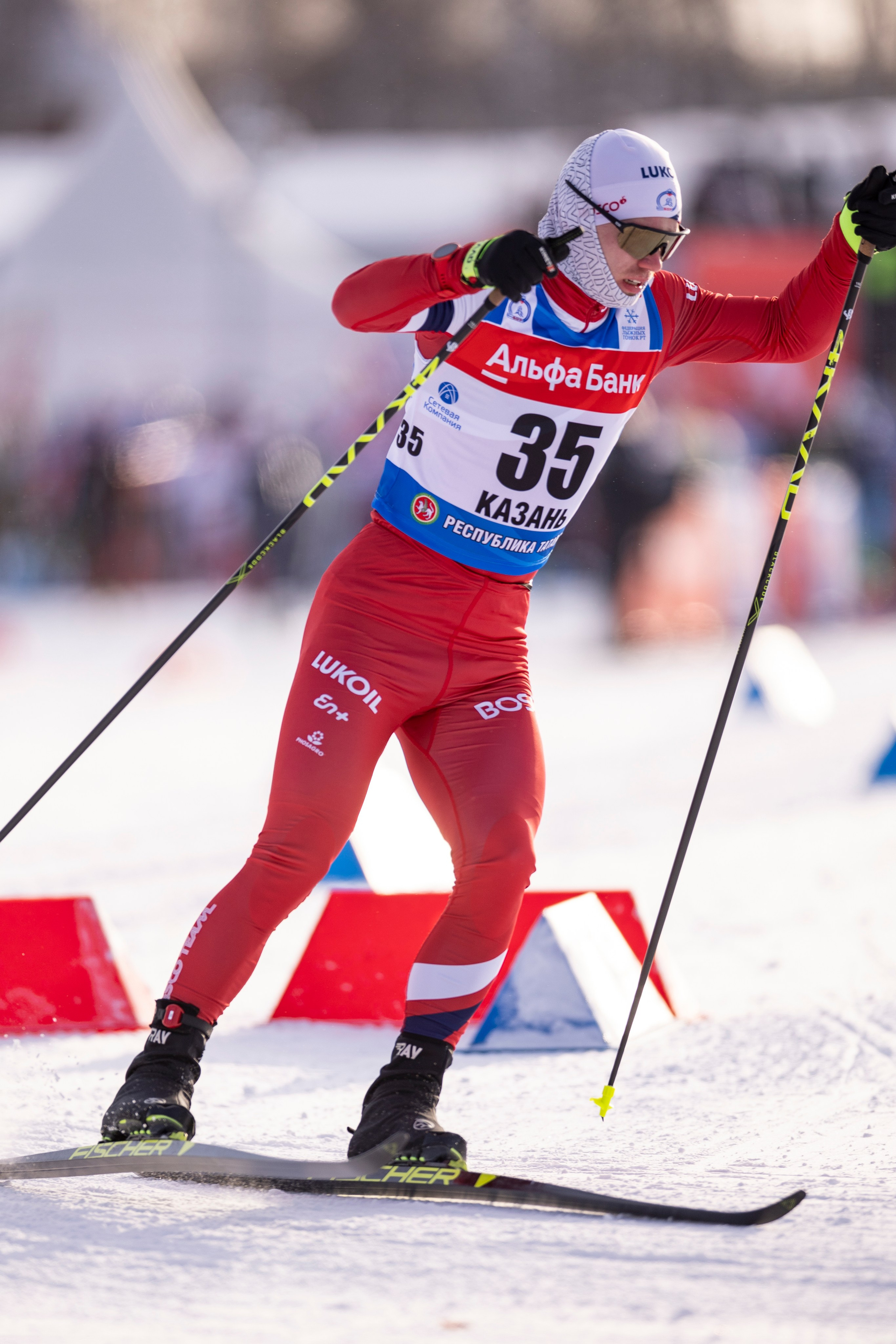 Кубок России по лыжным гонкам 2024. Спринт, мужчины. Спортивный репортажный фотограф Казань Нафис Сиразетдинов