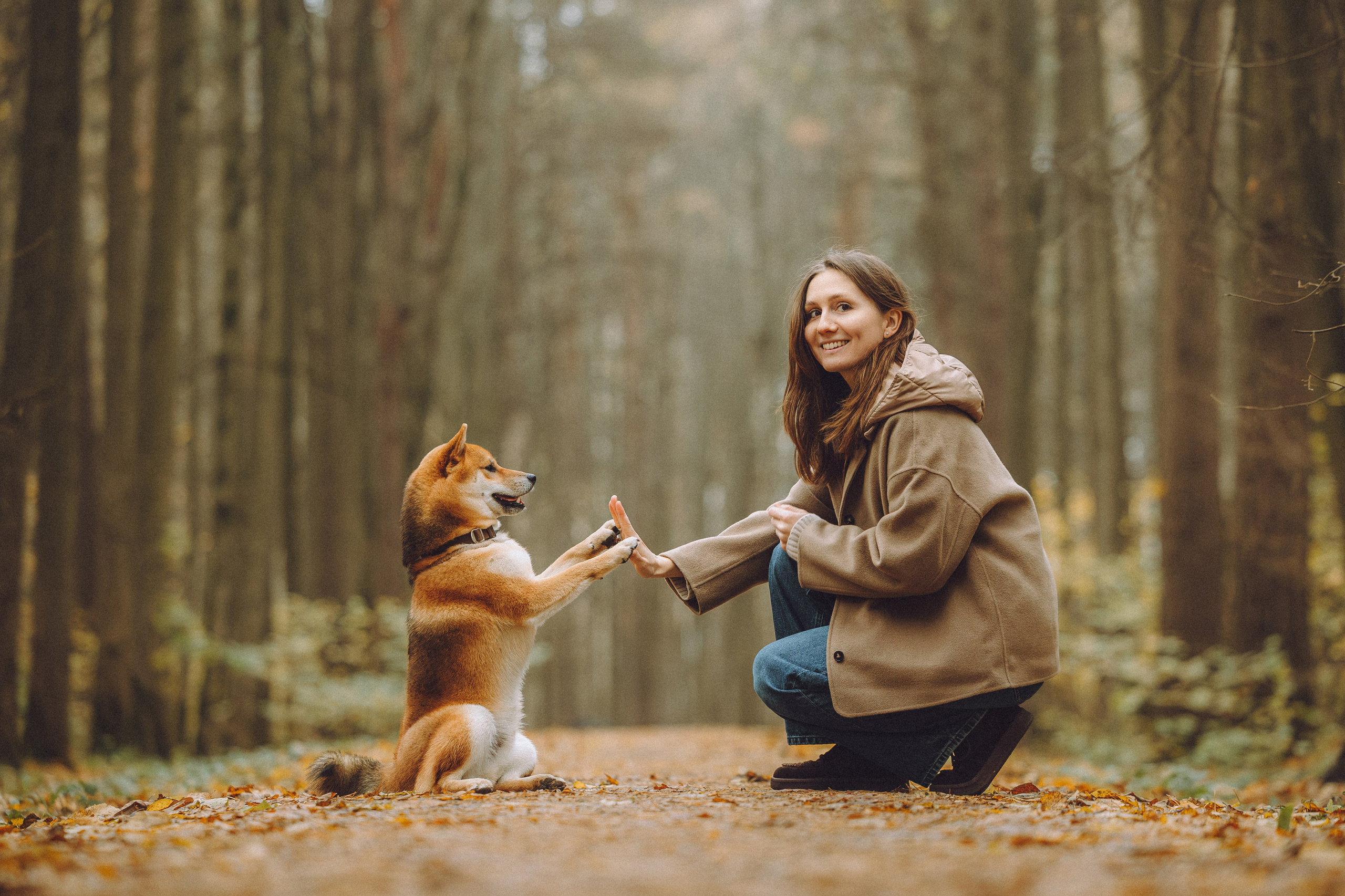 Настя, Юра и Скай