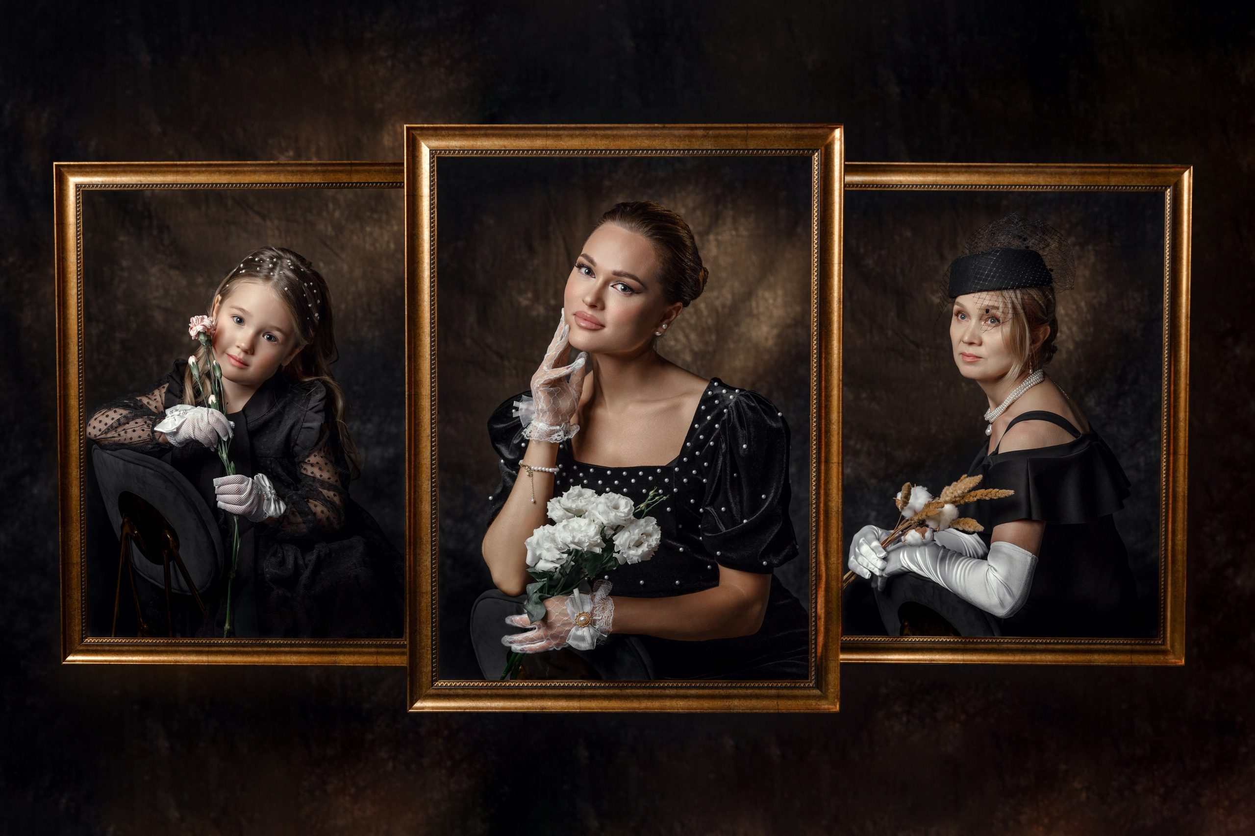 «Три поколения» 2023 год. Фотохудожник в Тольятти и Самаре Валентина Суворова