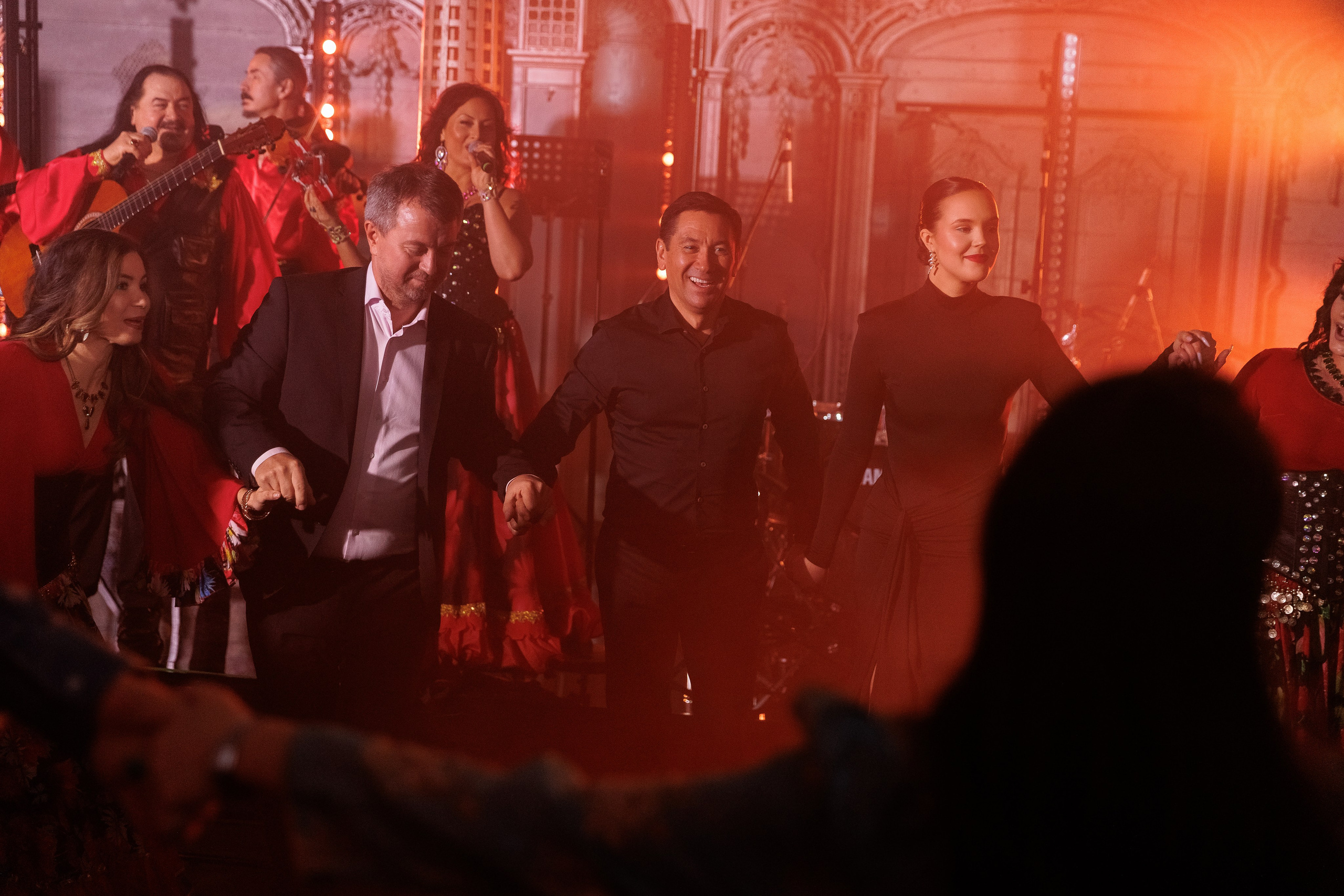 Новогодний ужин Сбер