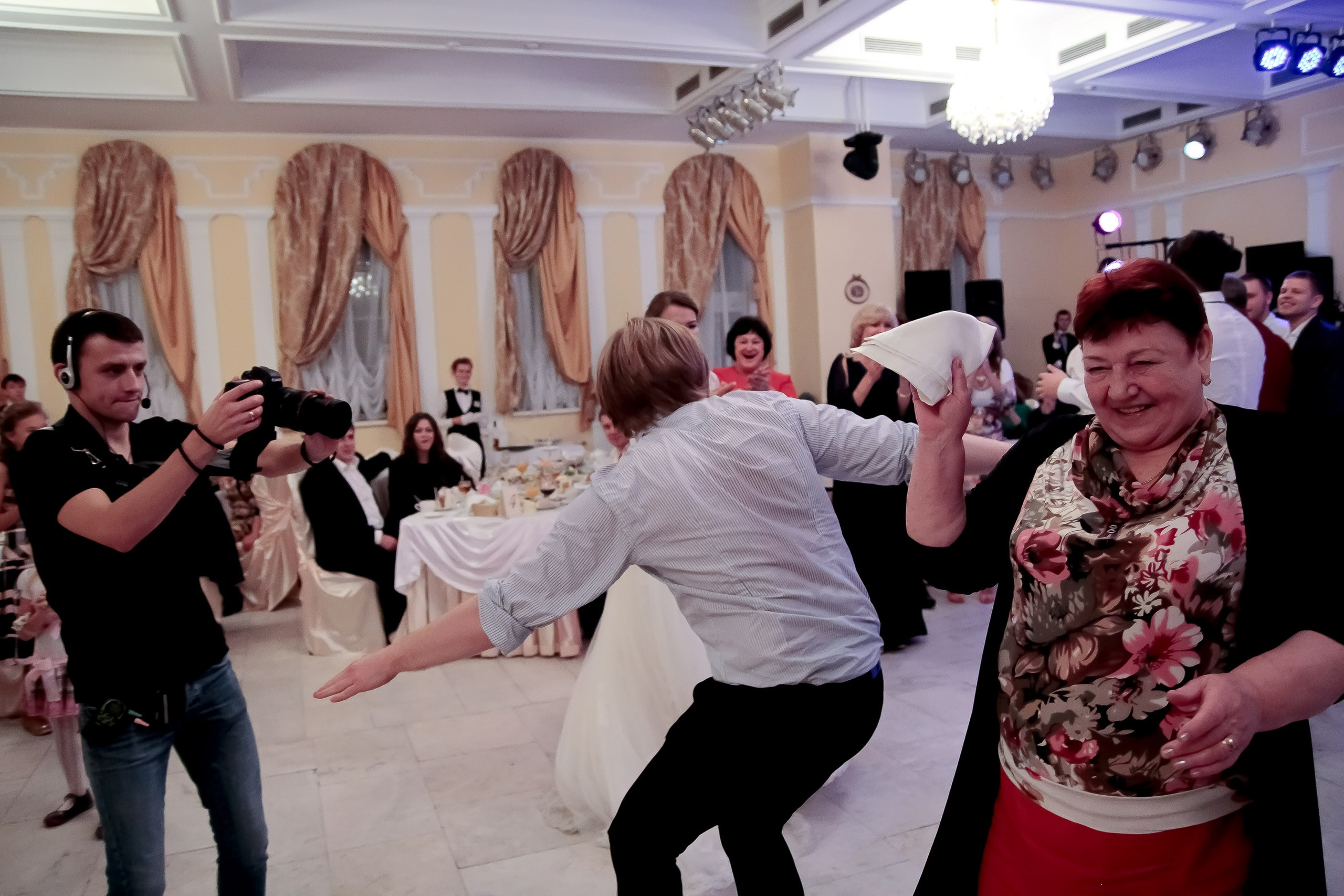 Банкет/Banquet. Максим Матвийченко и Виктория Басова профессионалы своего дела