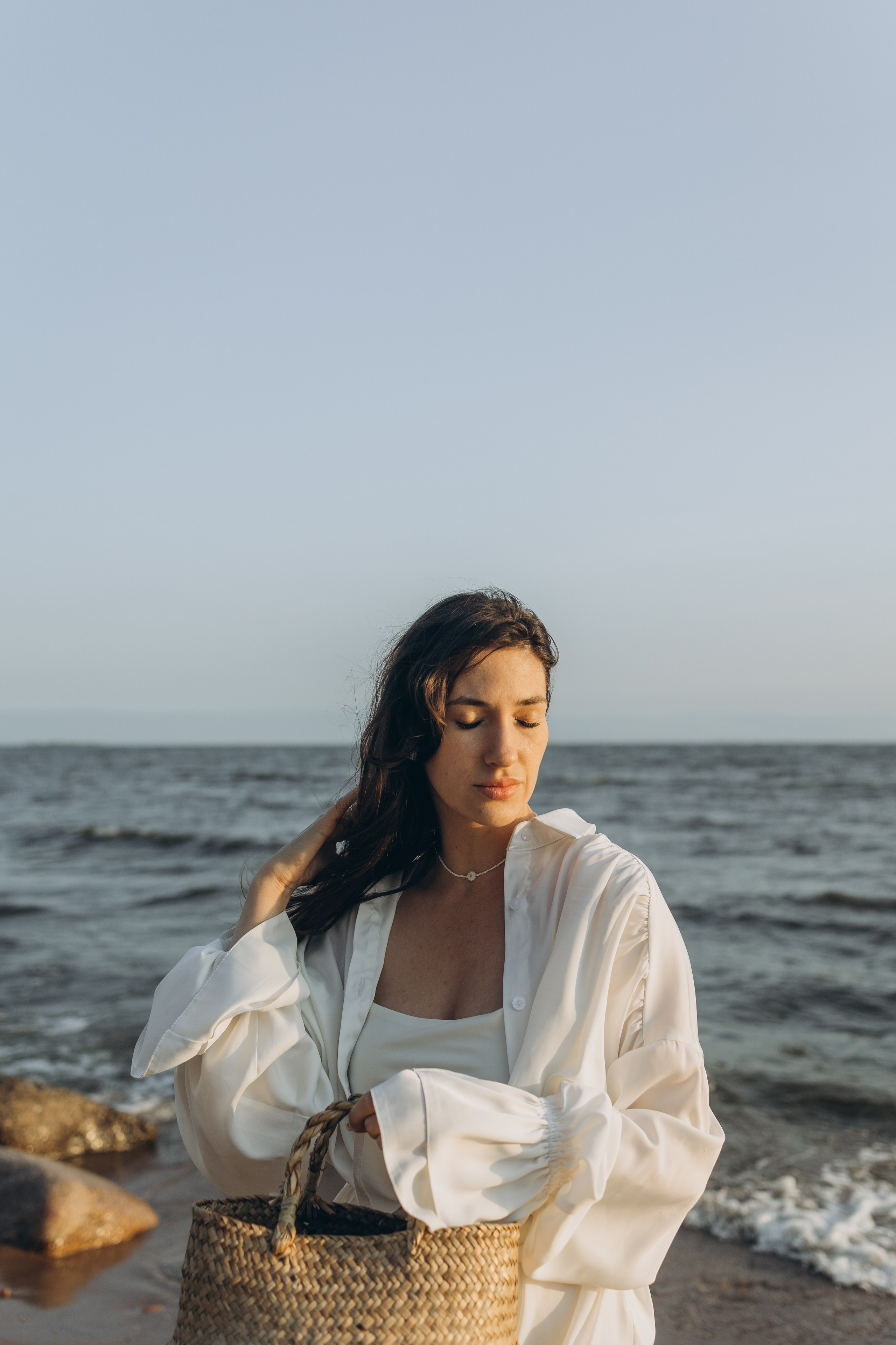 Эмилия, Дмитрий и Демид на Финском заливе. Семейный фотограф в Москве Виктория Ястребинская