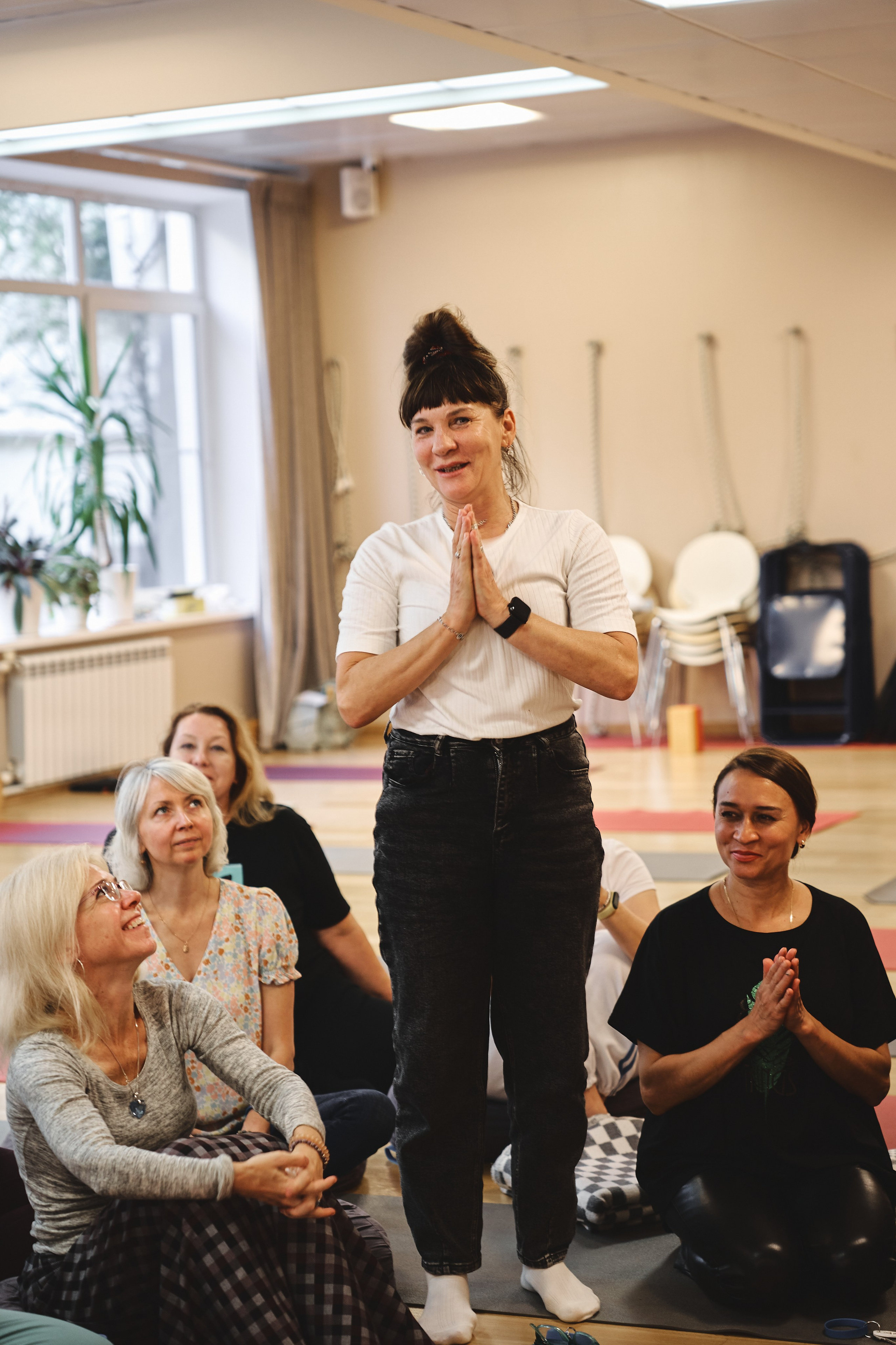 Йога-встреча. Фотограф в Москве Казакова Анна