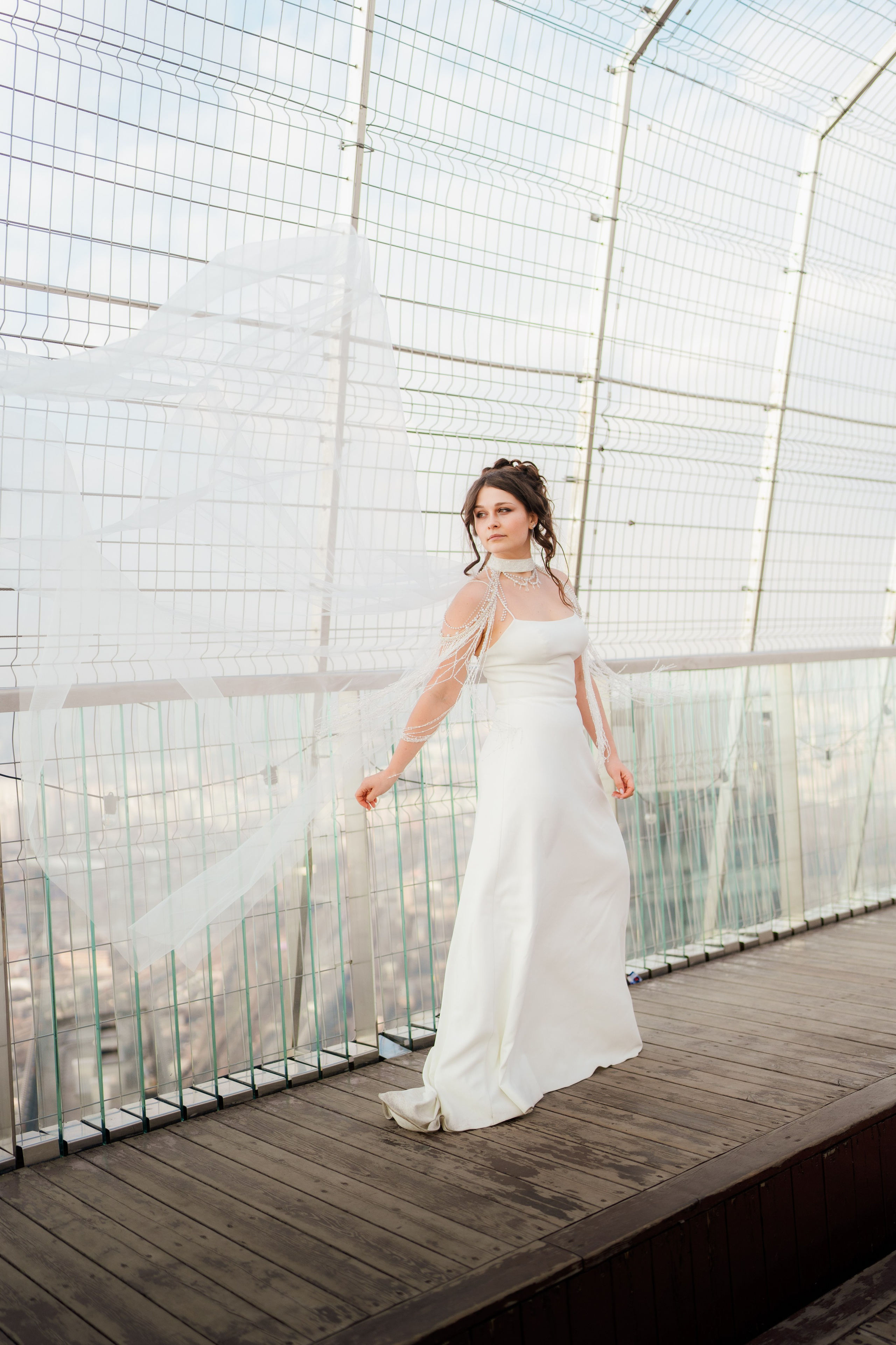 Иван и Виктория. Свадебная прогулка Москва сити. Свадебный фотограф Москва