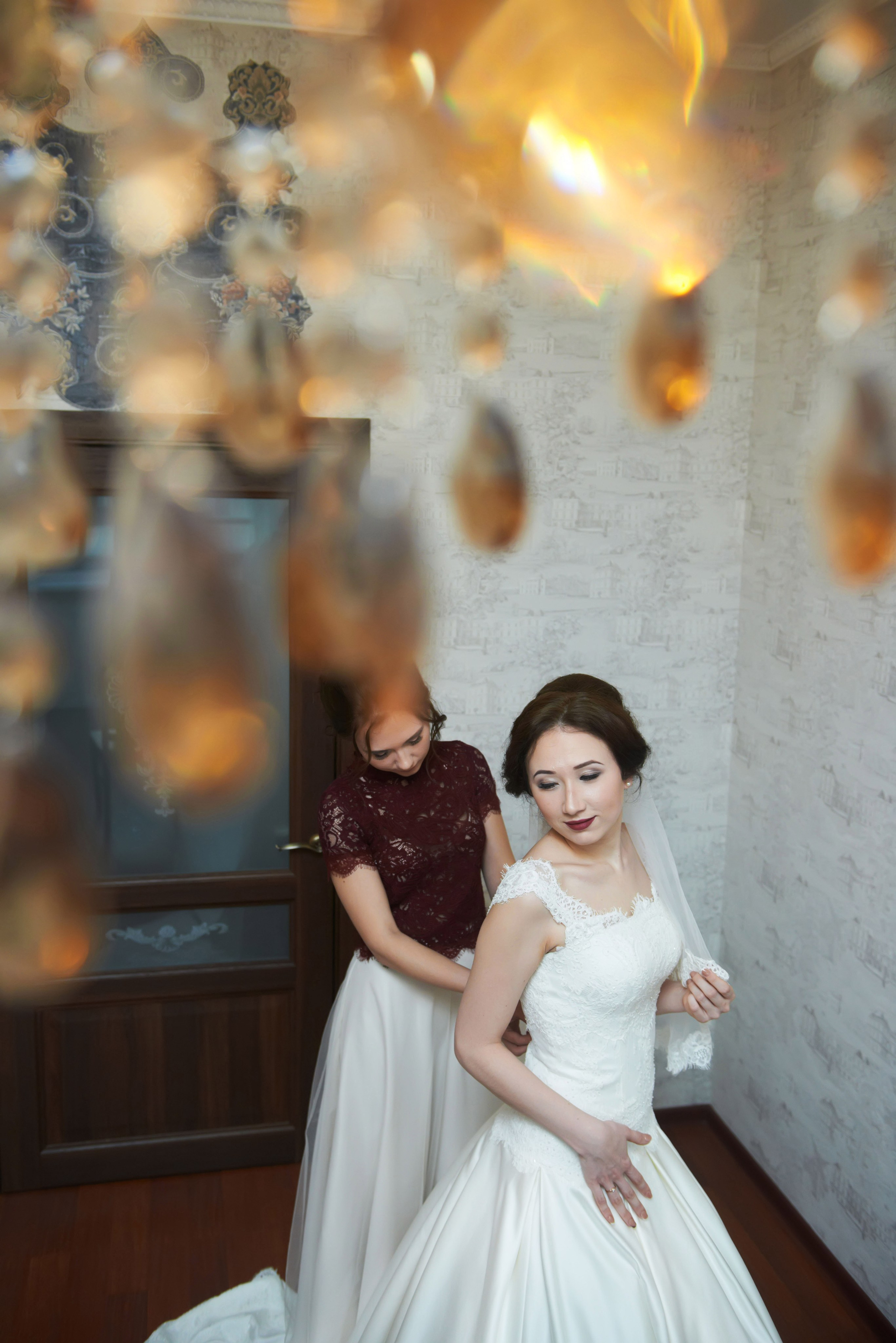 Индира и Дмитрий (свадебная фотосессия в Ботаническом саду и в фотостудии). Портретный, семейный и свадебный фотограф в Санкт-Петербурге и в Пушкине Ширяев Денис