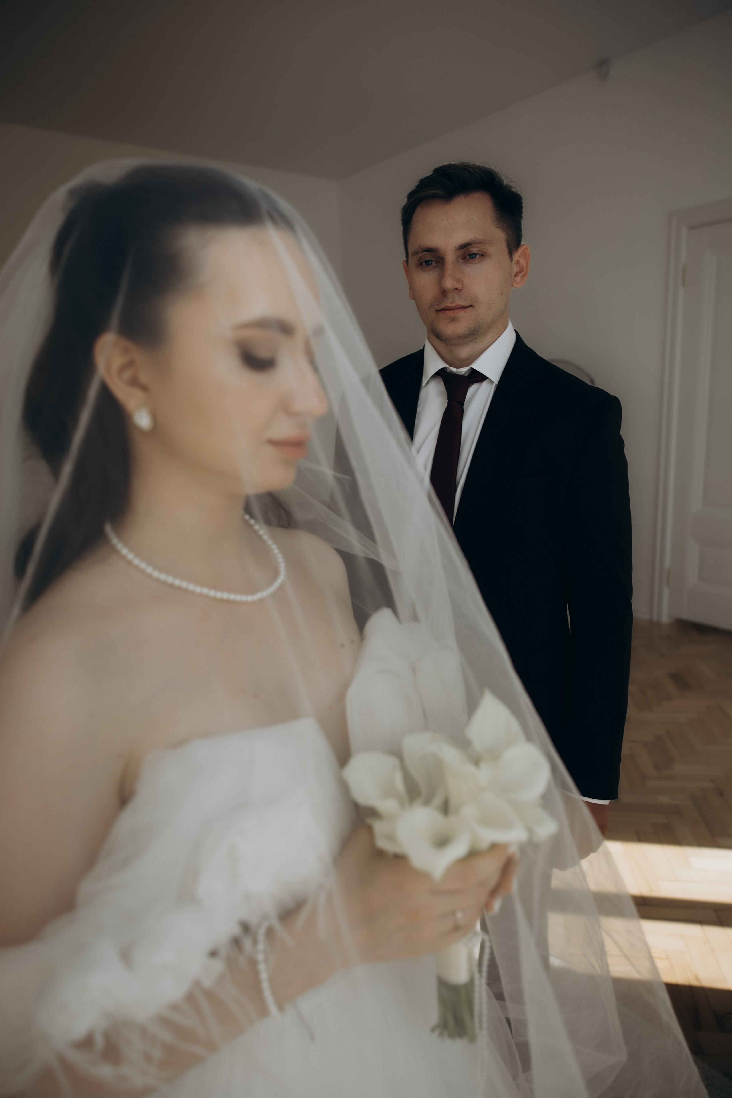 Свадебная фотосъемка в Пензе: Ольга и Владислав в отеле и студии «Перспектива»