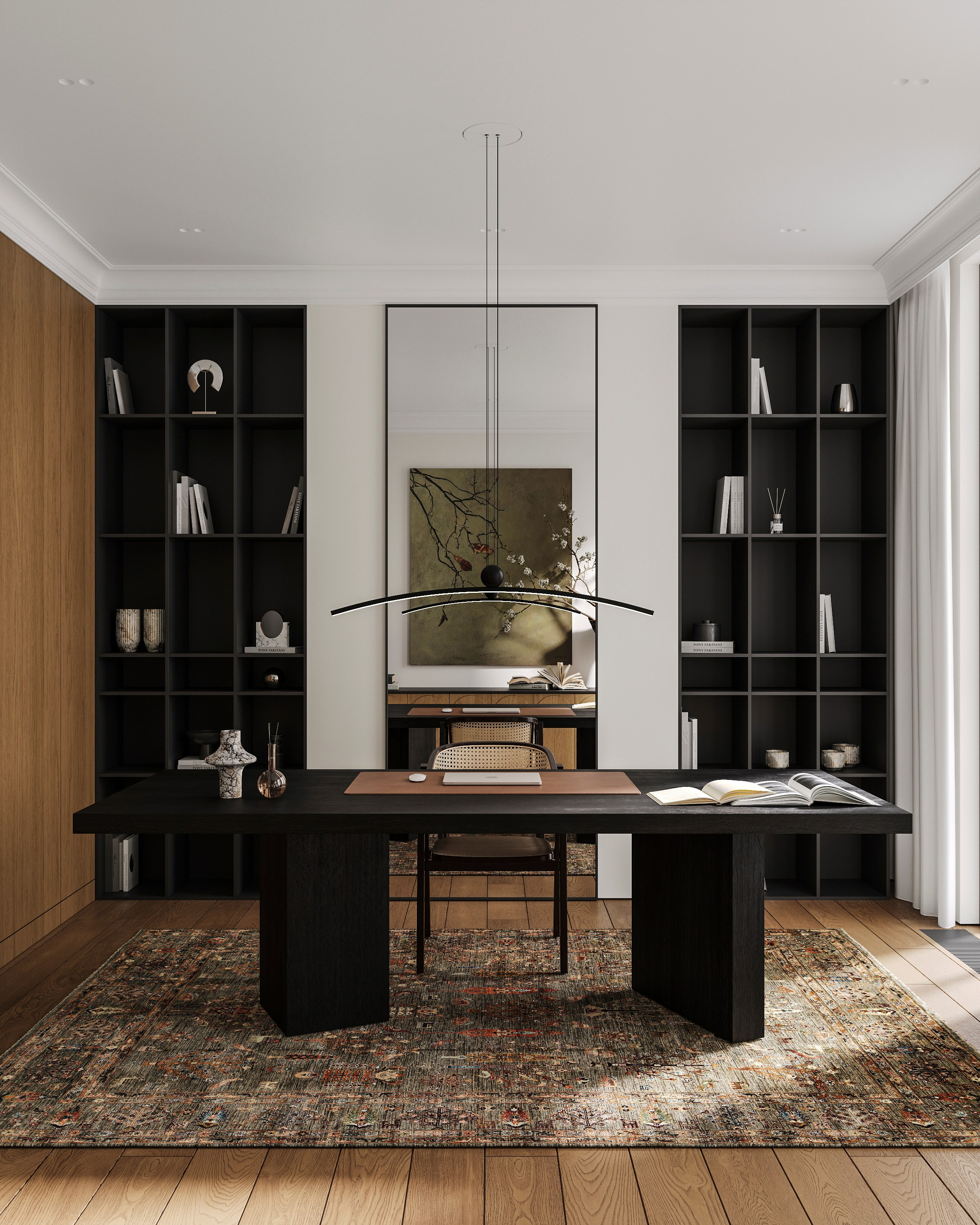 SERENE SPACE | DESIGNER ANNE KIREEVA. Interior Visualization by Valerie Stetyukevich