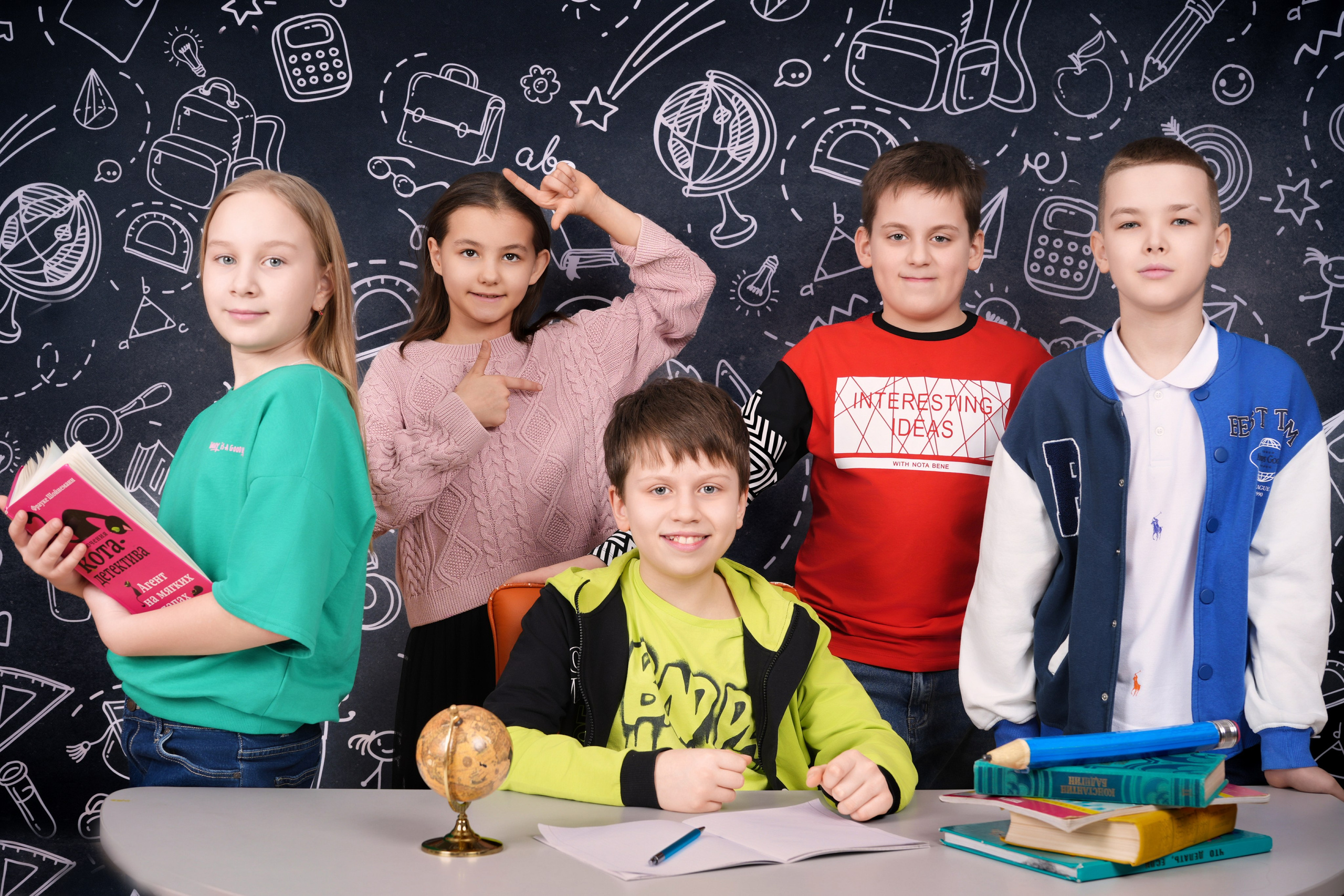 Школа. Стильные выпускные альбомы, детские фотосессии, сюжетные фотографии