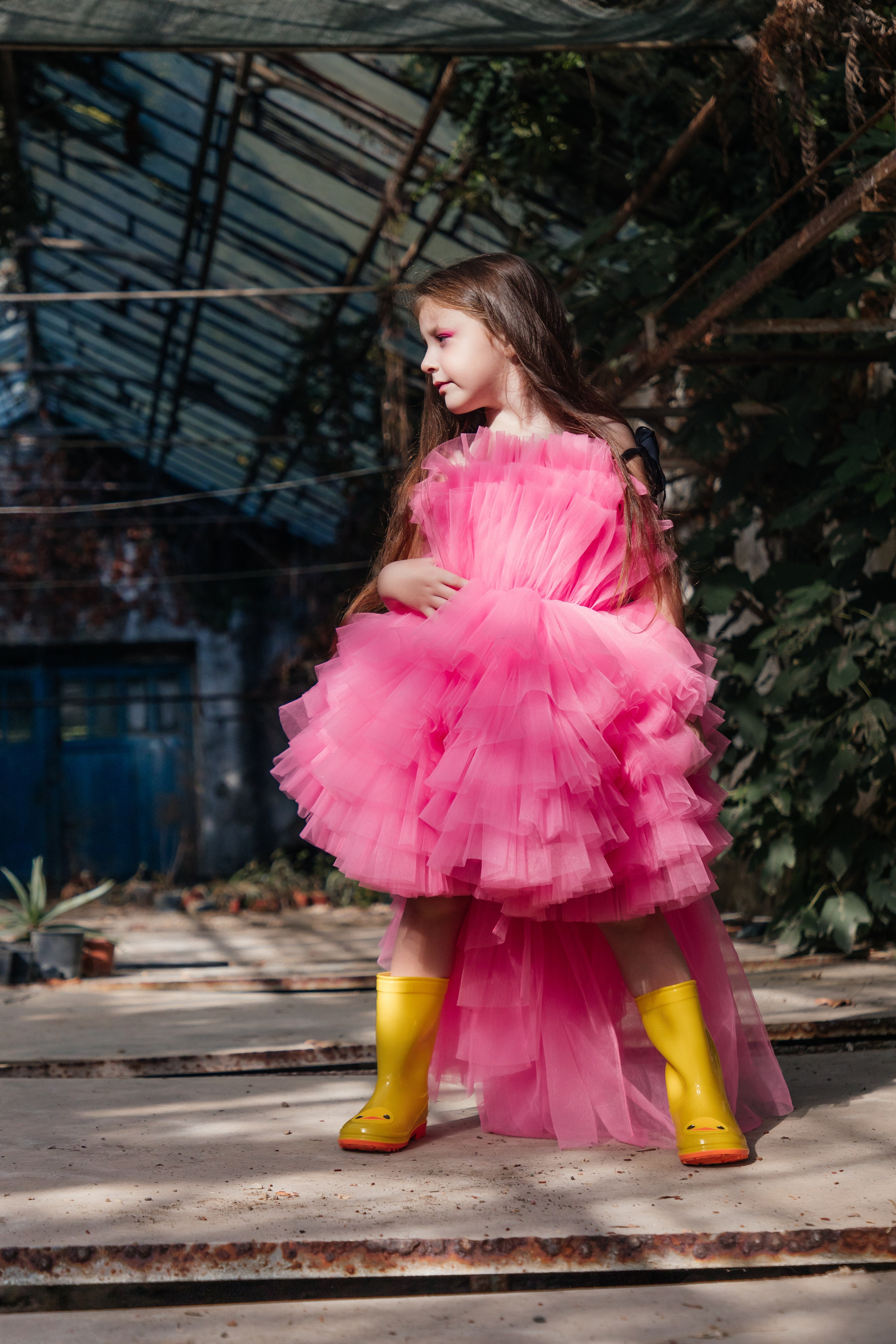 Botanical style. Efimova Model Agency