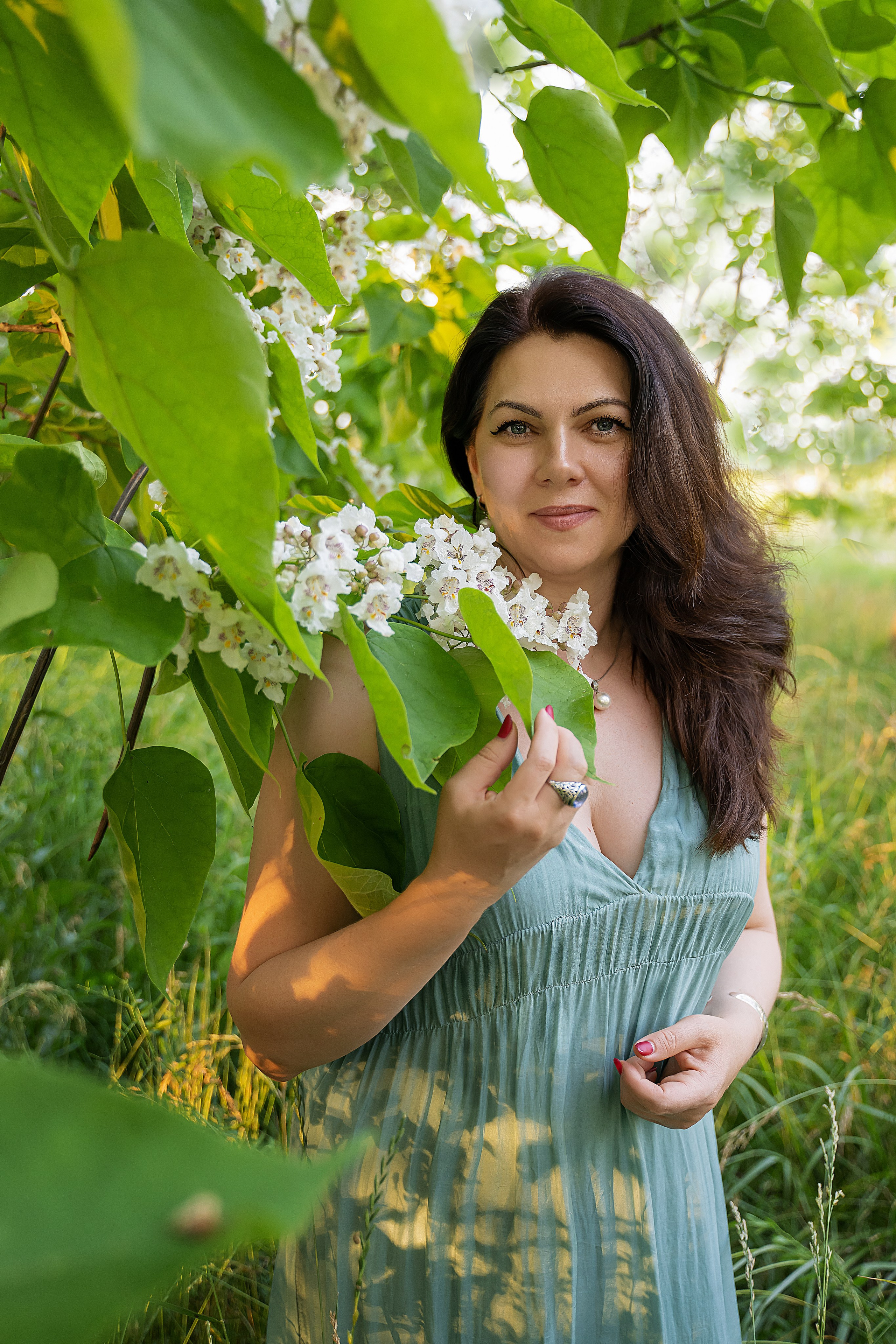 Смешанное цветение и зелень. Главная