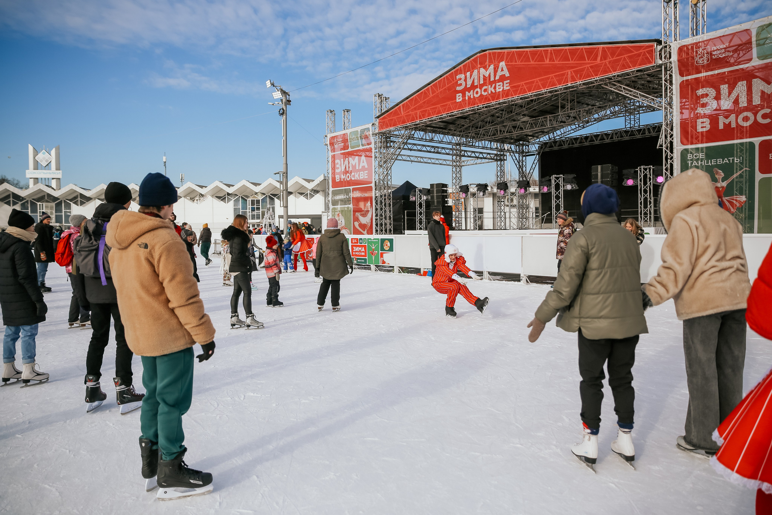 Ледовое шоу Сокольники Московское Чаепитие. Фотограф и видеограф Анна Домашенко