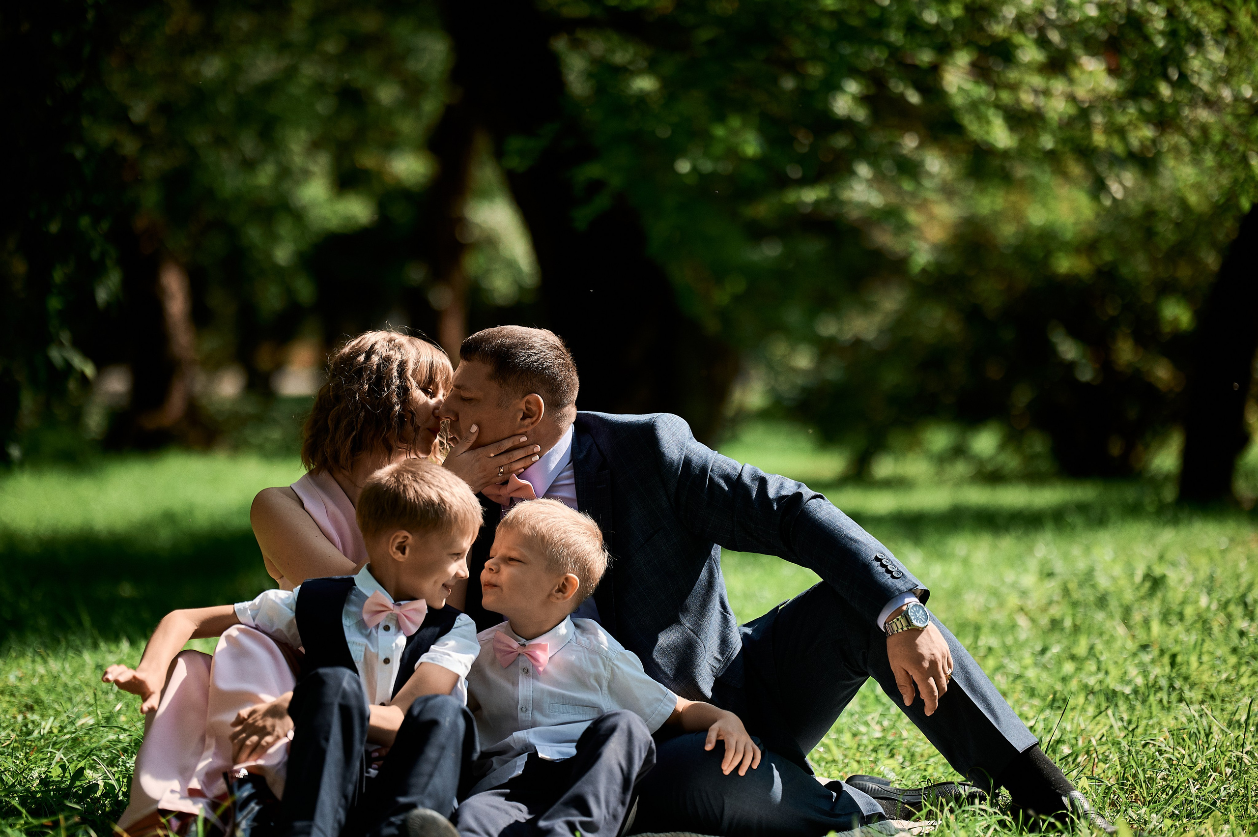 Семейная фотосессия в парке Гагарина, Новокузнецк — фотограф Иван Третьяков