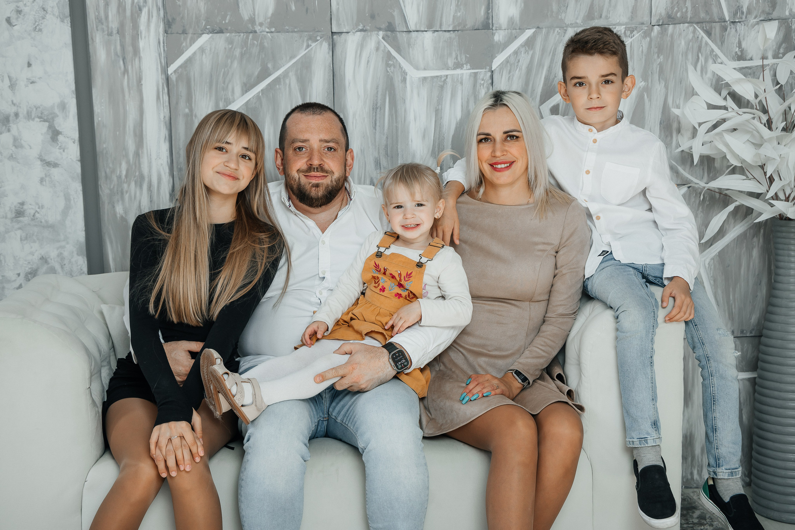 Светлана и Олег с детишками). Семейный и детский фотограф в городе Подолск МО Крылова Ирина