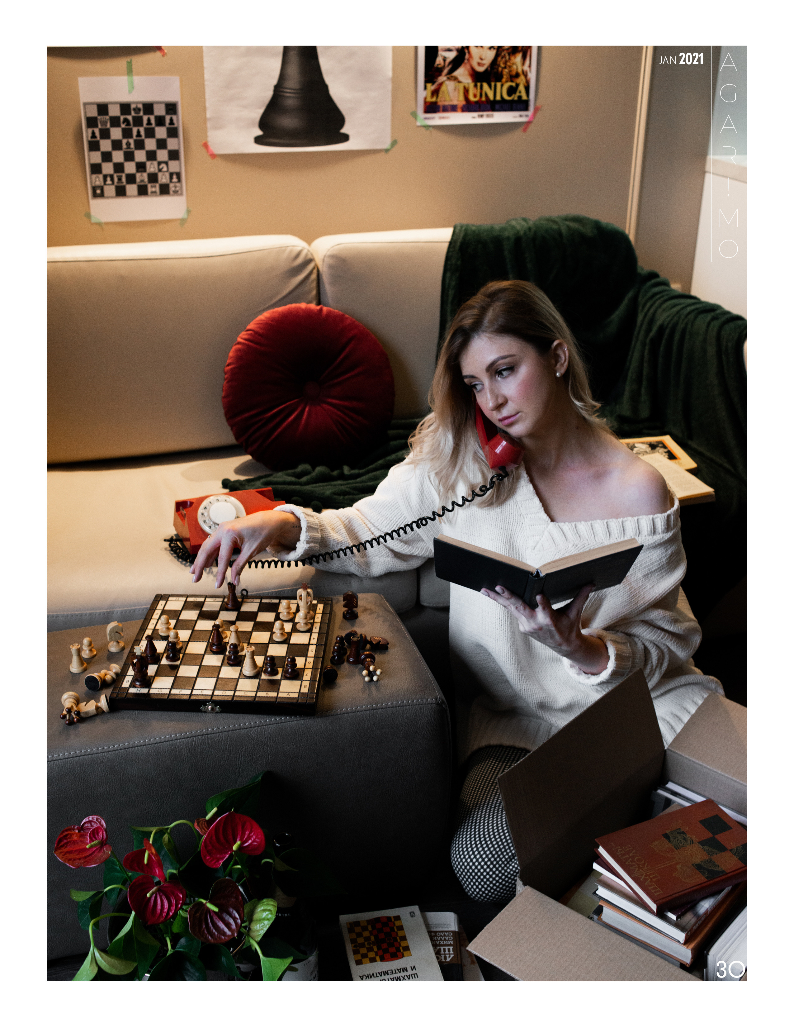 A G A R! M O Magazine. Фотограф Анна Хассаинет LIFE / LOVE/ IMAGE