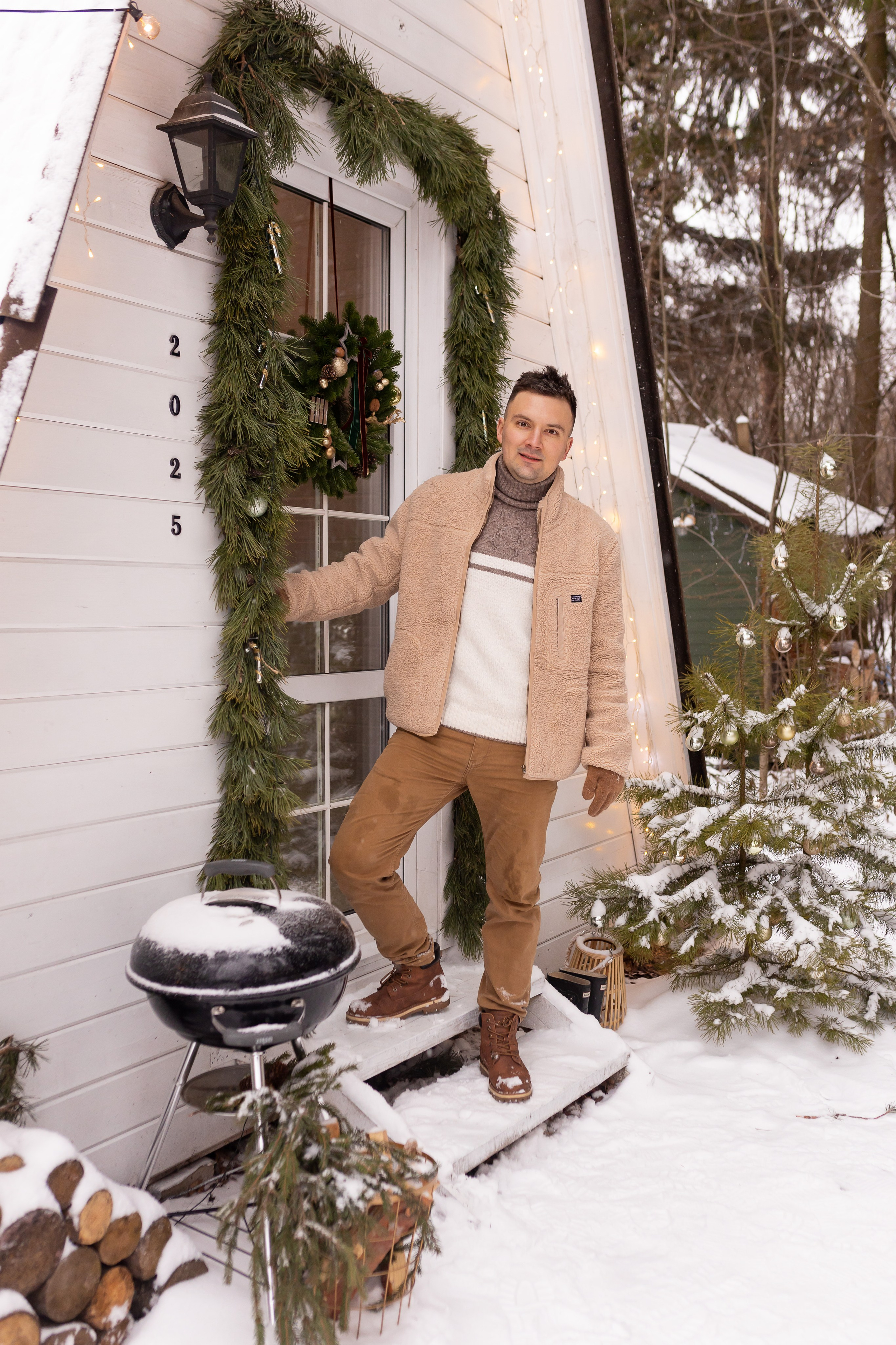 Первый снег в Декабре 2024. Семейный и детский фотограф в городе Подолск МО Крылова Ирина